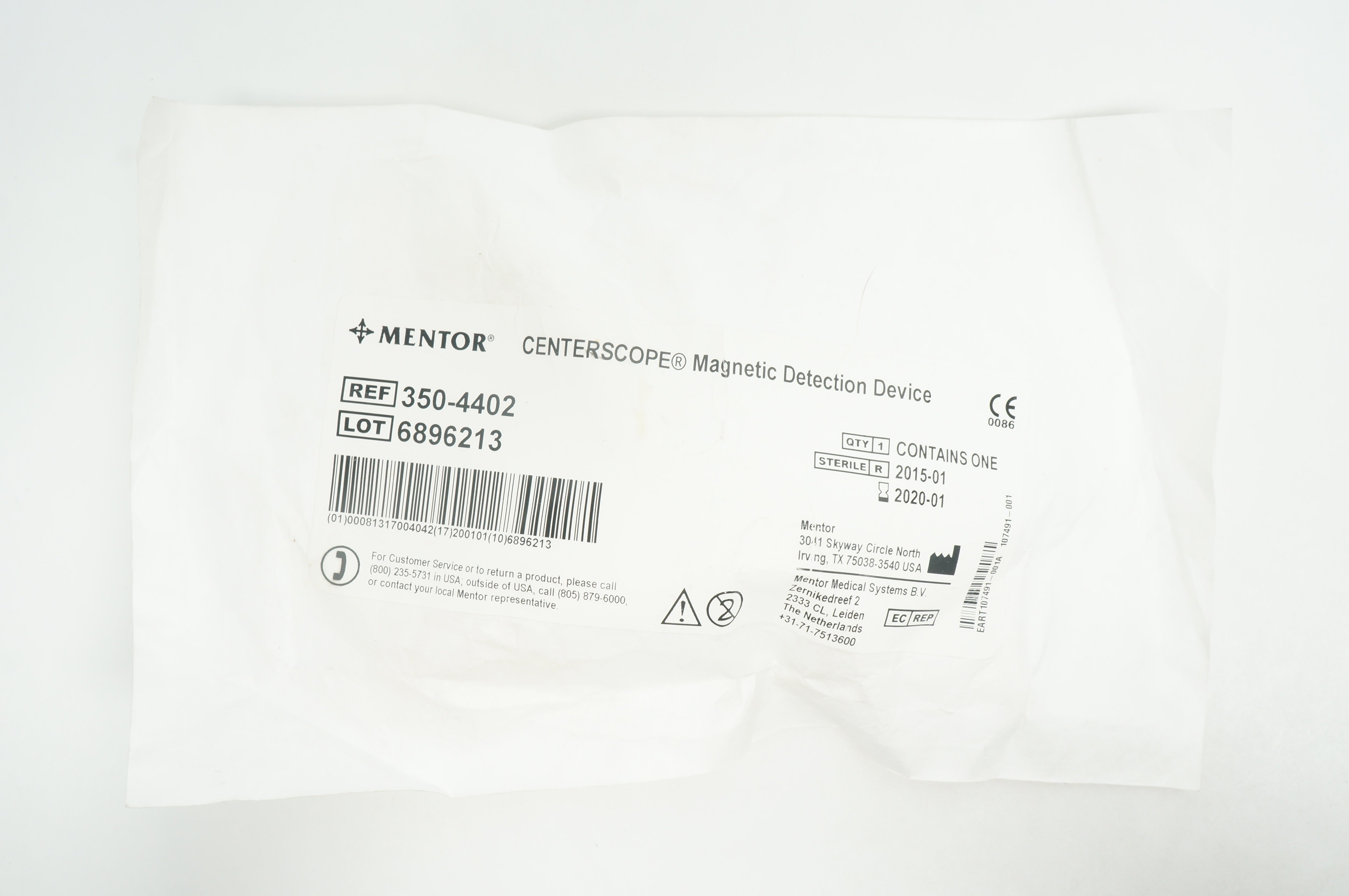 Mentor 350-4402 Centerscope Magnetic Detection Device (x)