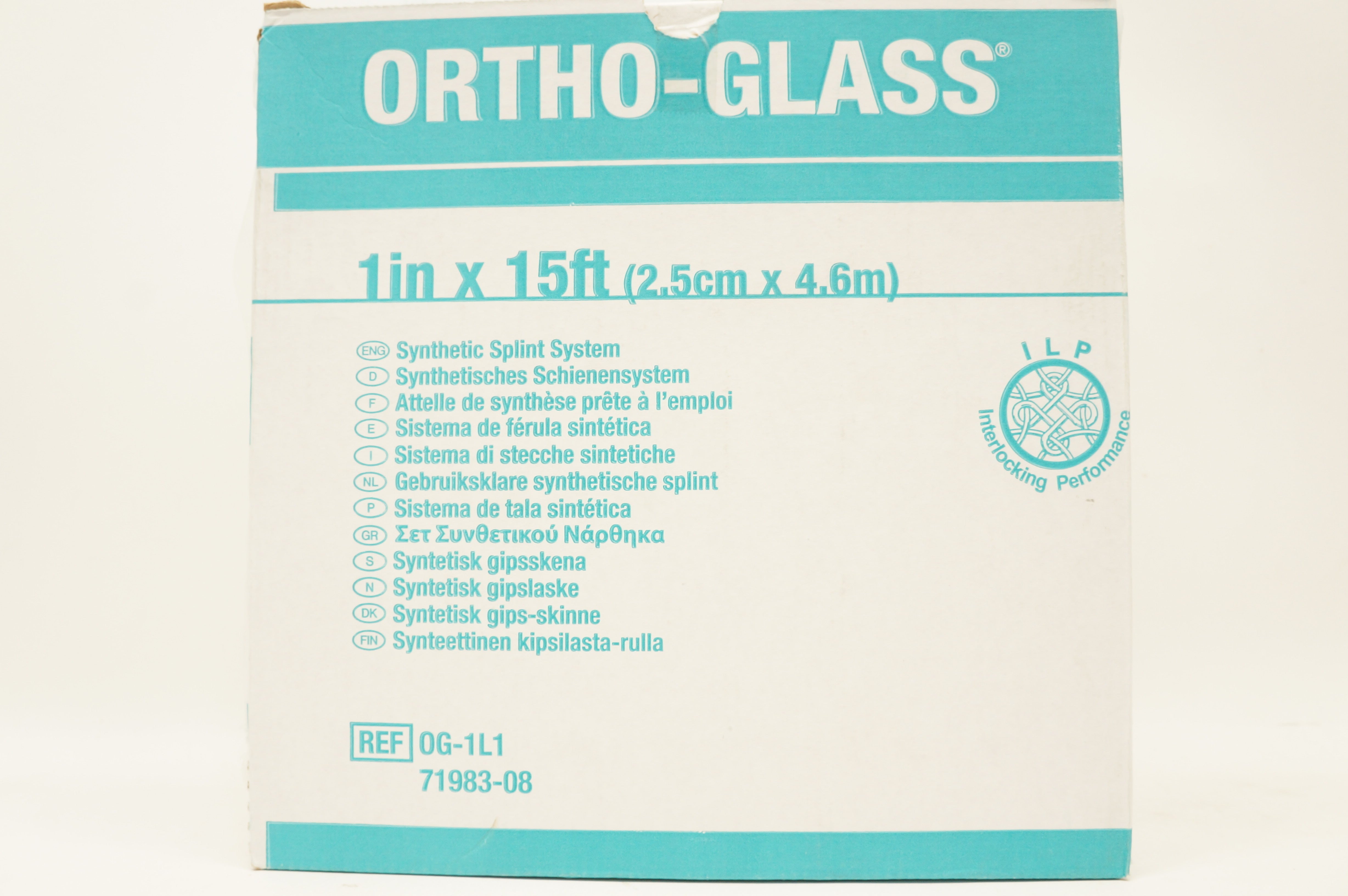 BSN OG-1L1 Ortho-Glass Synthetic Splint System 1 inch x 15ft