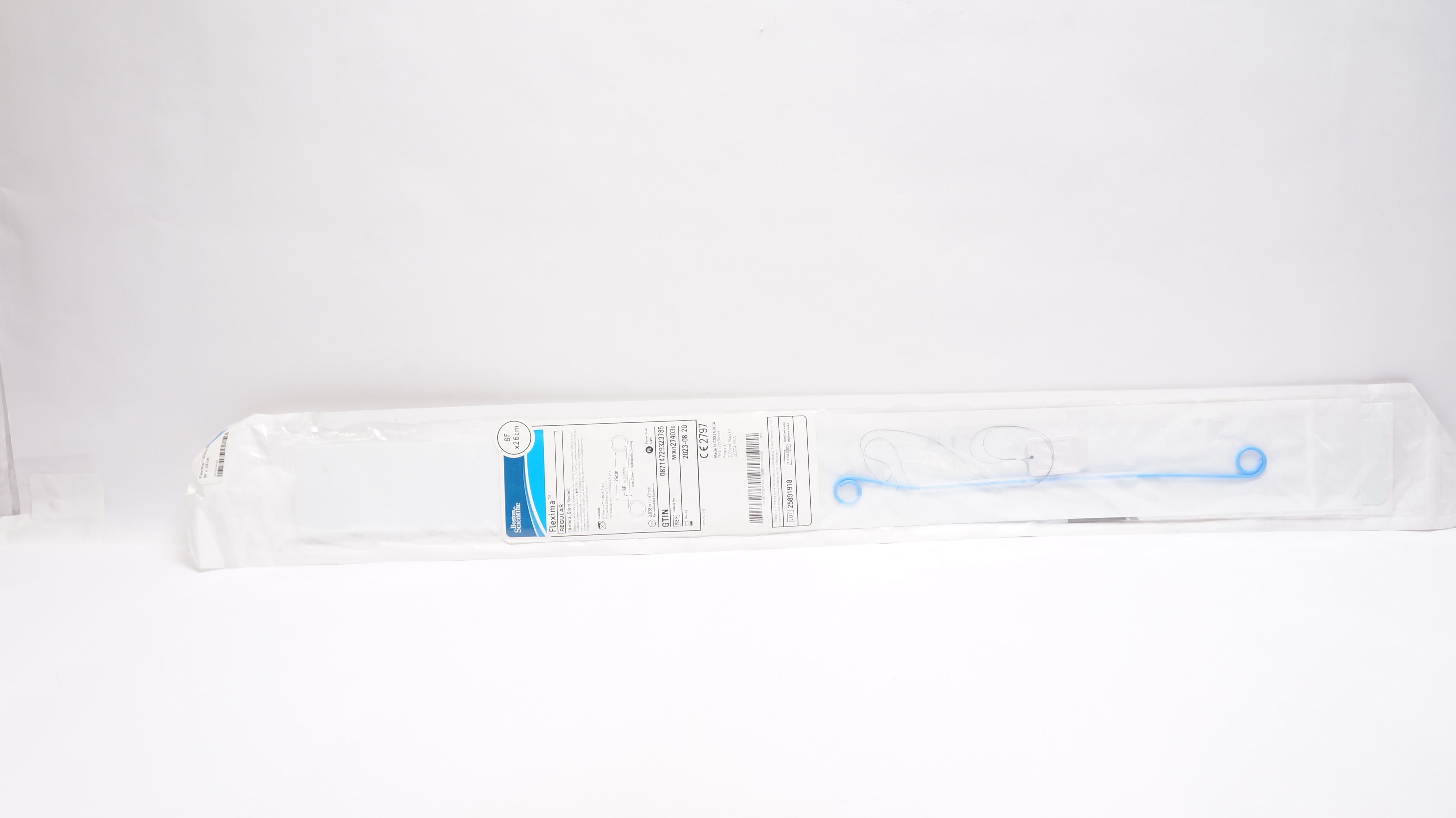 Boston Scientific 27403 Flexima Ureteral Stent System 8F x 26cm (x)