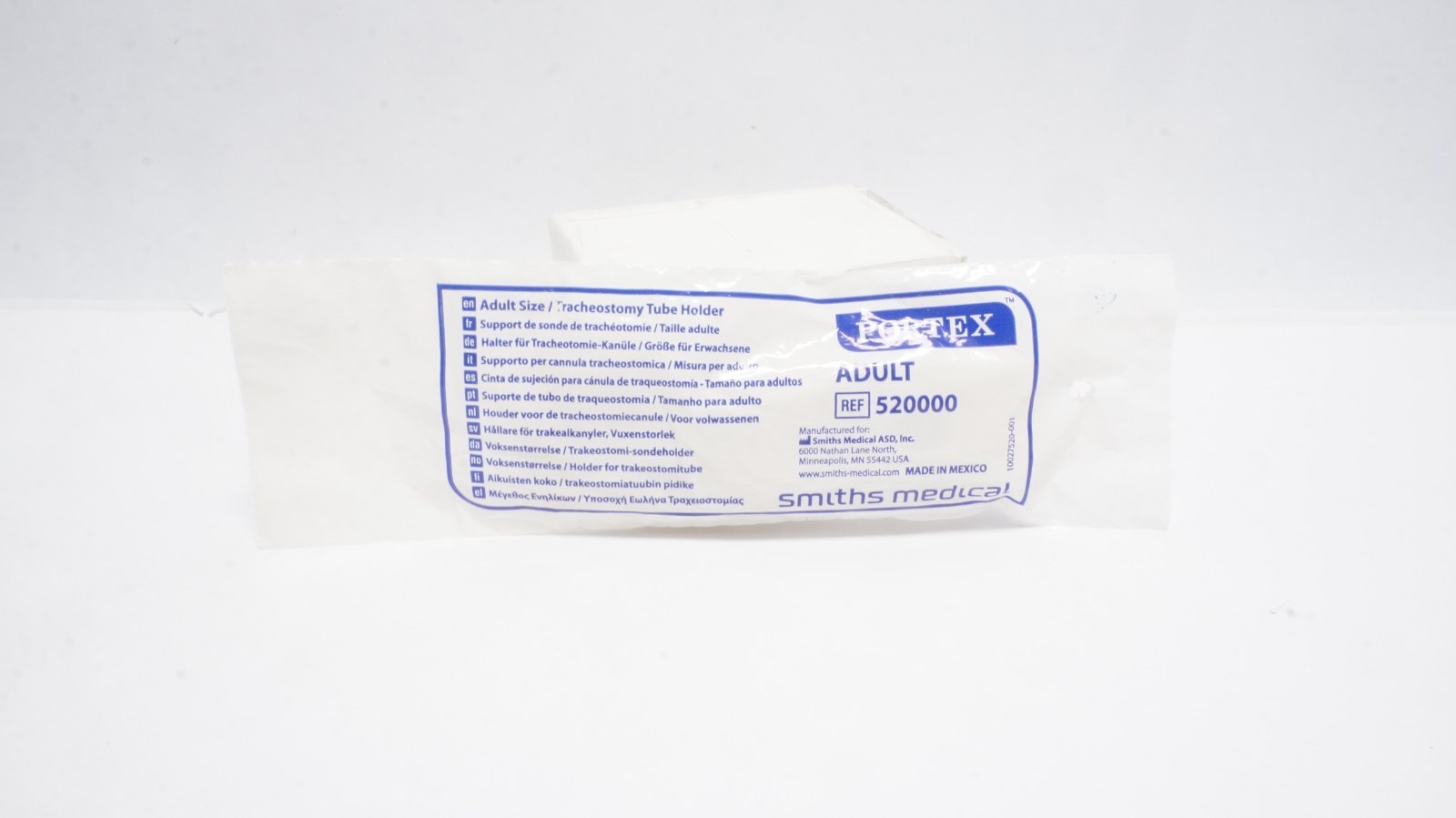 Smiths Medical 520000 Portex Adult Tracheostomy Tube Holder