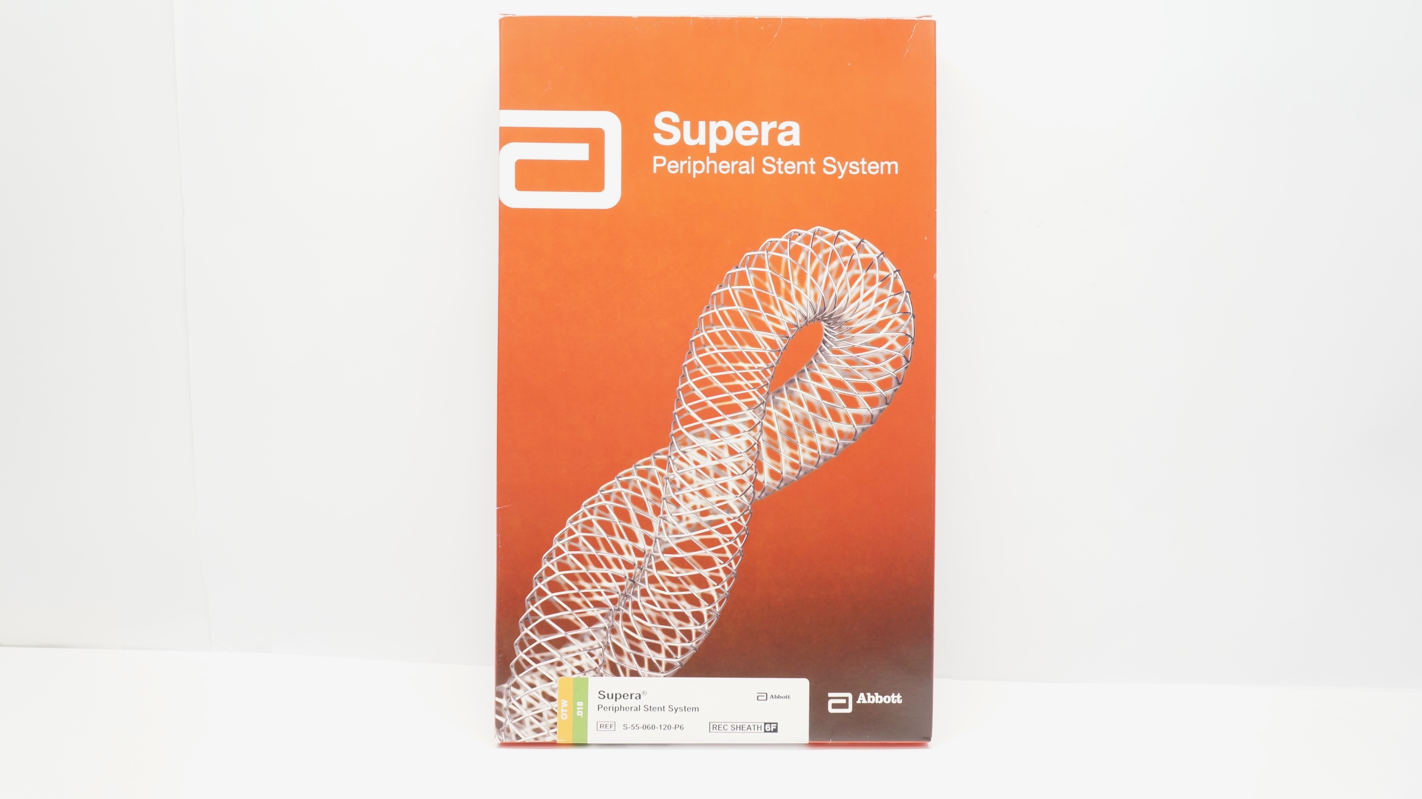 Abbott S-55-060-120-P6 Supera Peripheral Stnt System 5.5 x 60mm x 120cm (x)