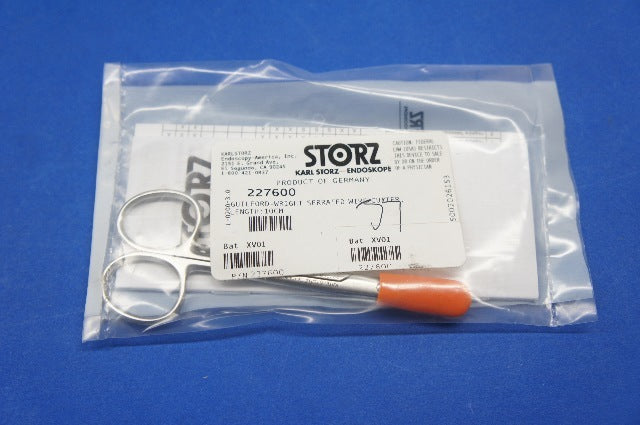 Karl Storz 227600 Guilford-Wright Serrated Wire Cutter, Length 10cm