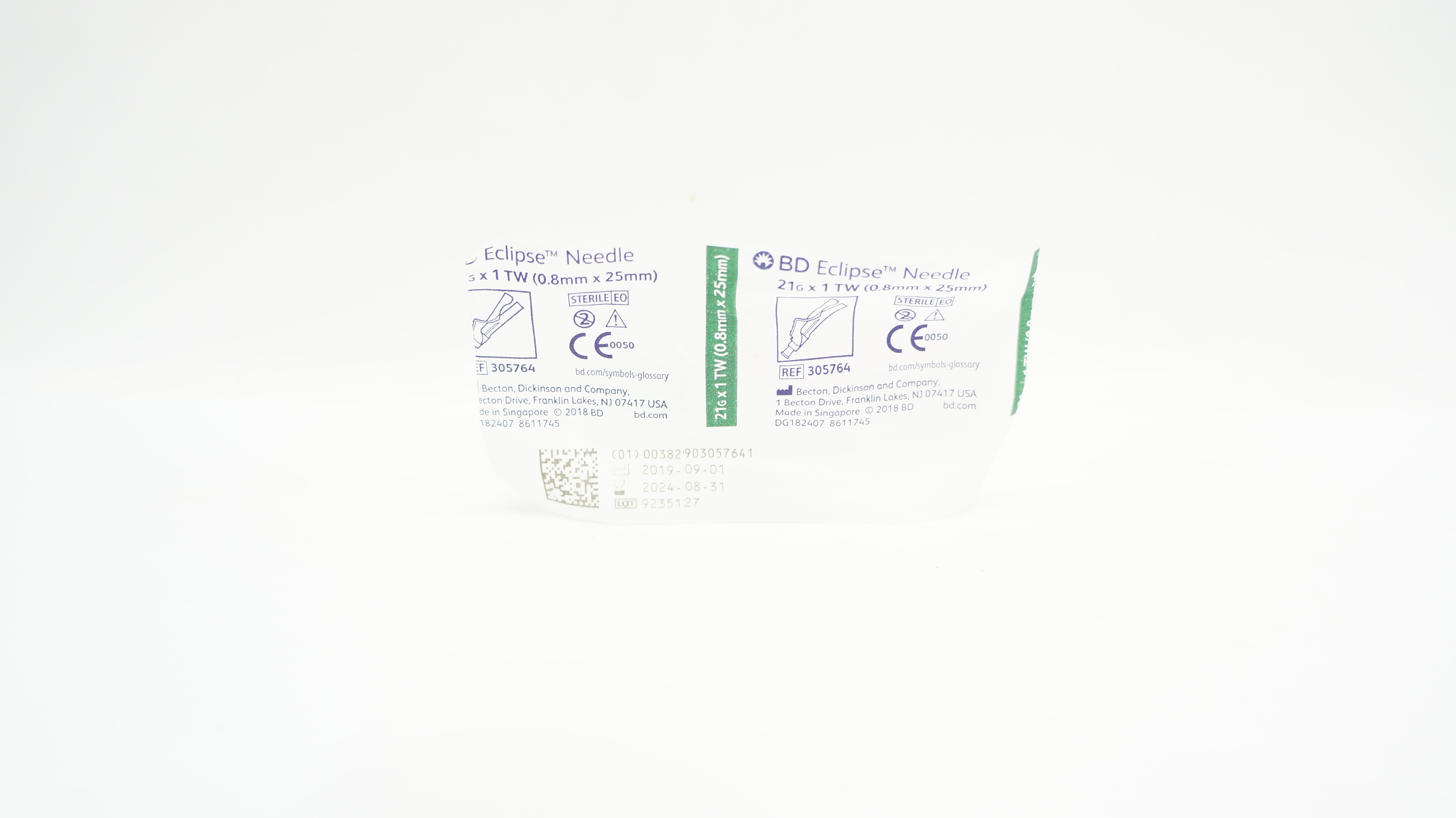 BD 305764 Eclipse Ndle. 21G x 1TW