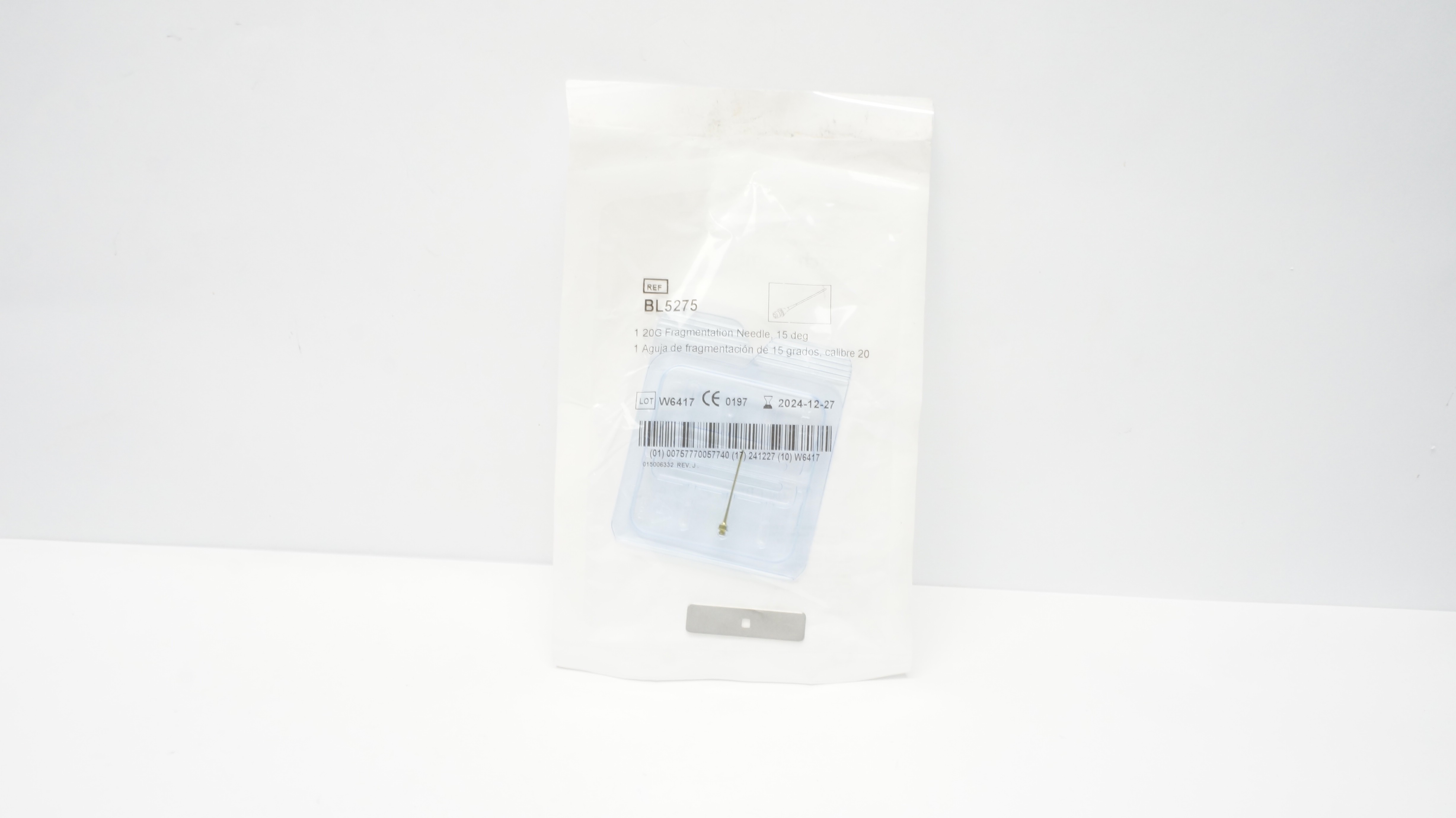 Bausch & Lomb BL5275 20G Fragmentation Needle 15° (x)