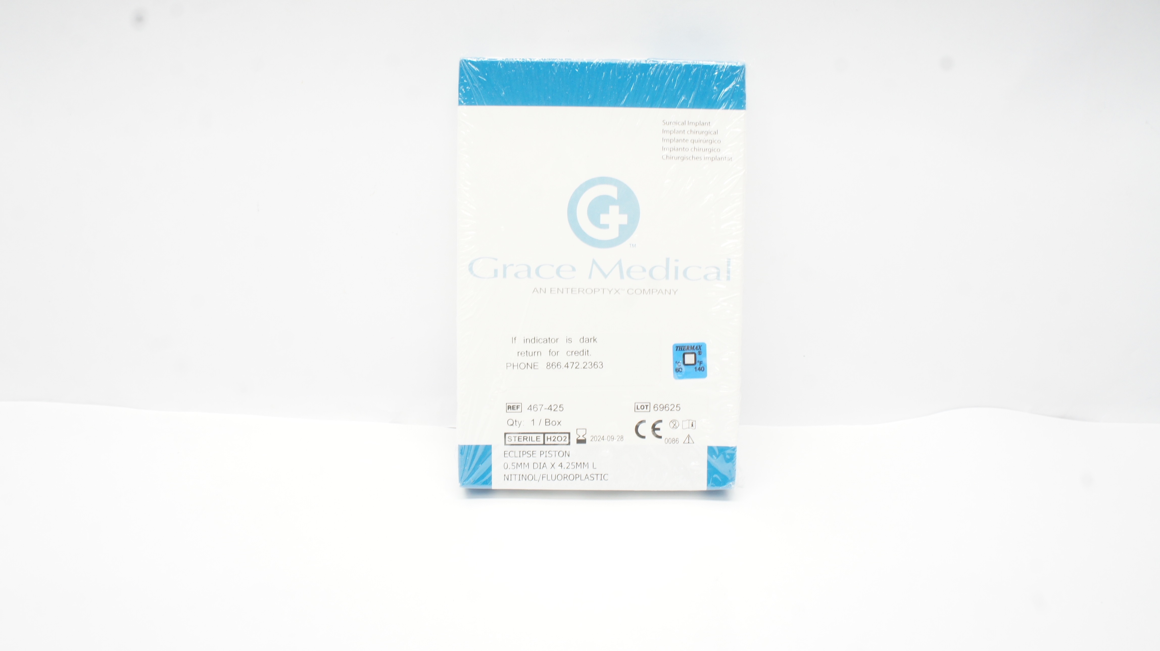 Grace Medical 467-425 Eclipse Piston 0.5mm x 4.25mm (x)