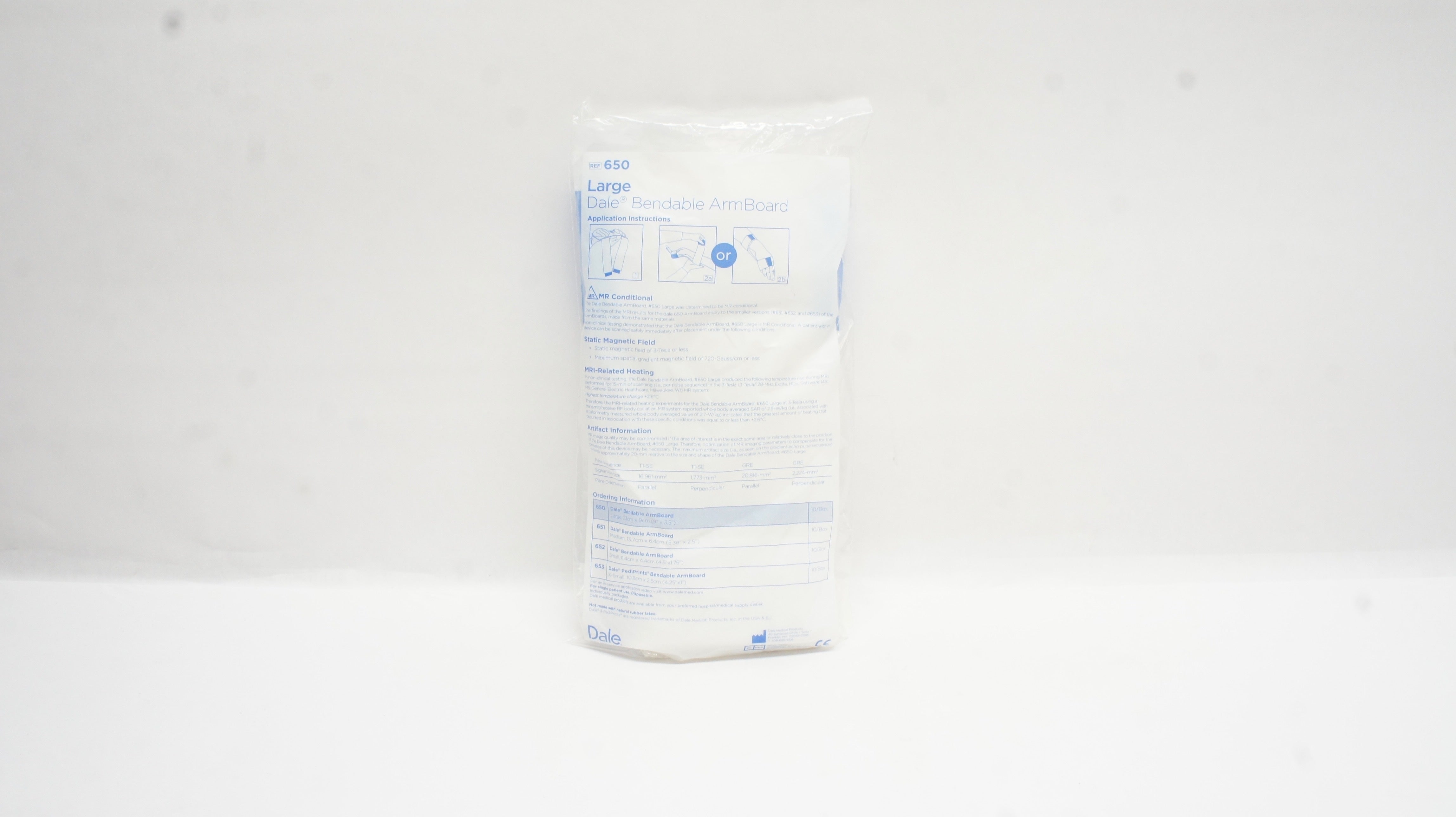 Dale 650 Bendable ArmBoard Large 9inch x 3.5inch