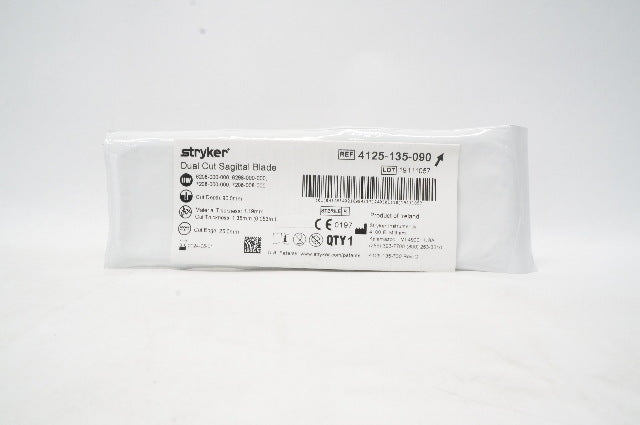 Stryker 4125-135-090 Dual Cut Sagittal Blade 90 x 25 x 1.35mm