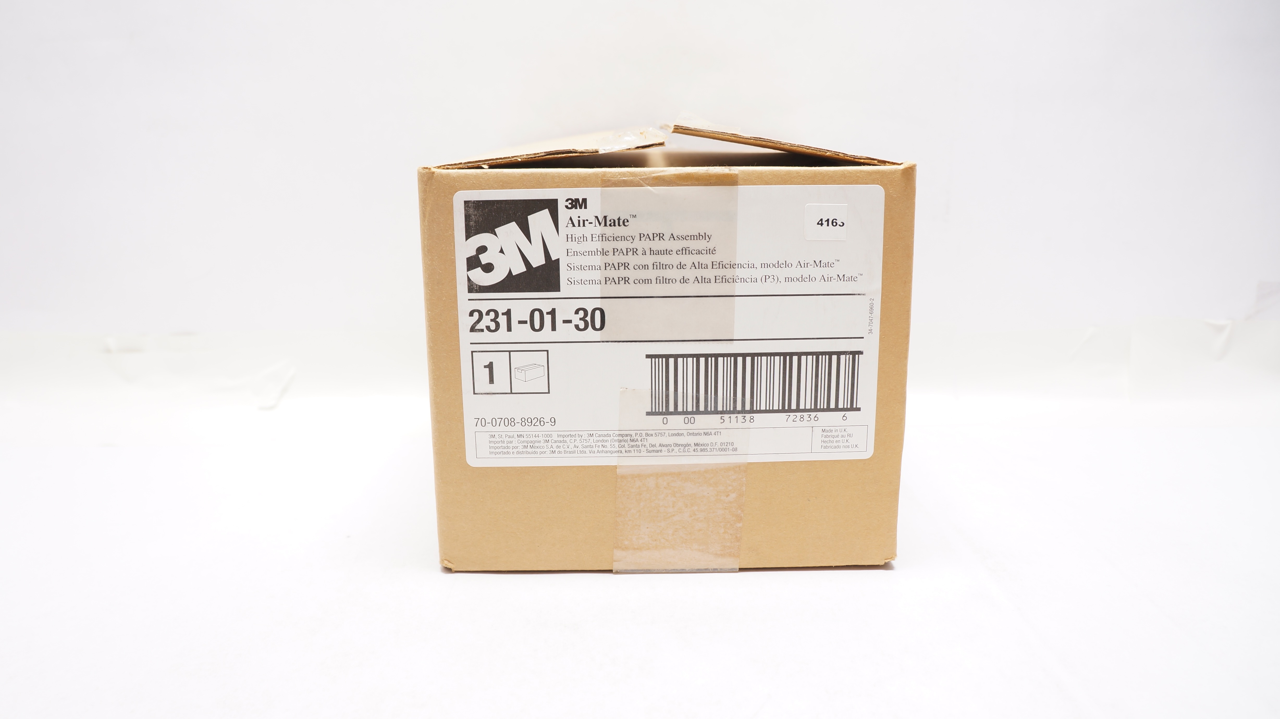 3M 231-01-30 Air-Mate High Efficiency PAPR Assembly
