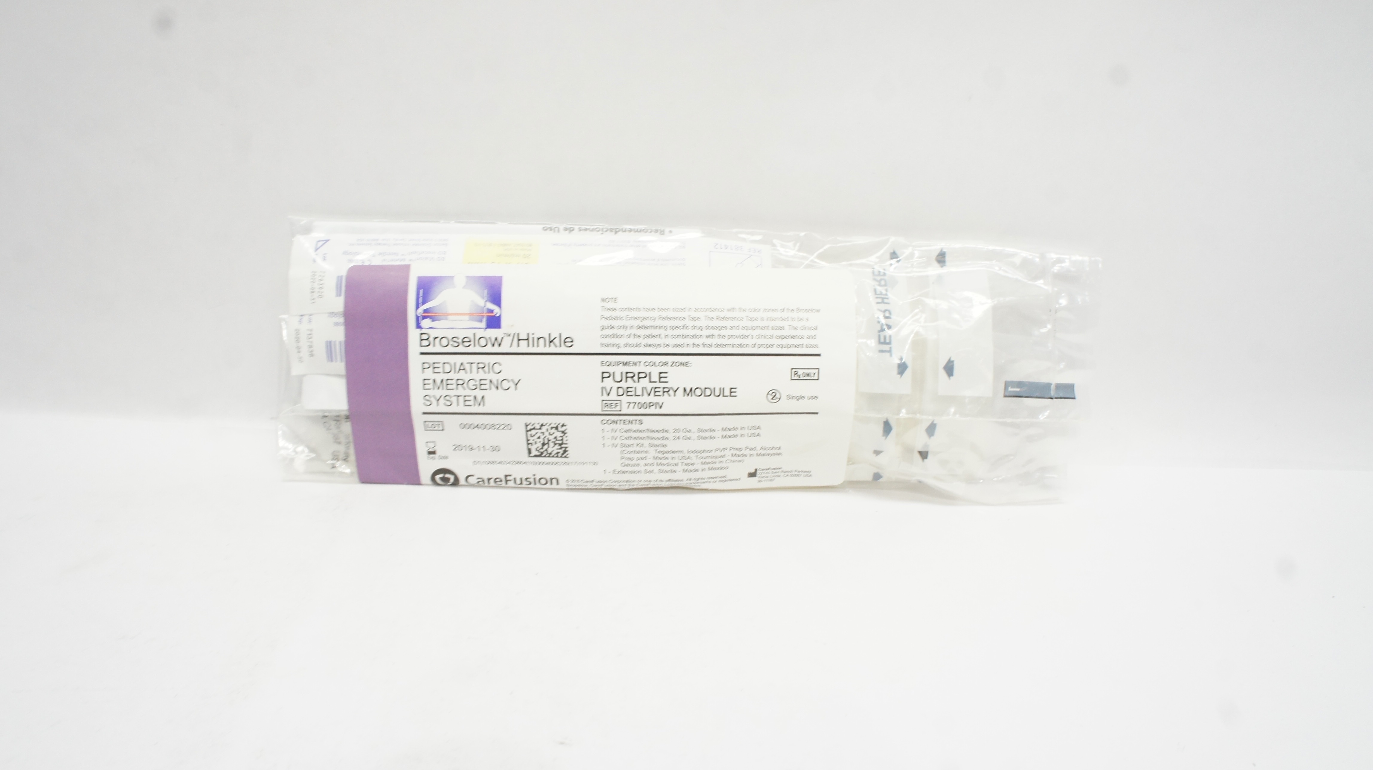 CareFusion 7700PIV Broselow/Hinkle Pediatric Emergency System (x)