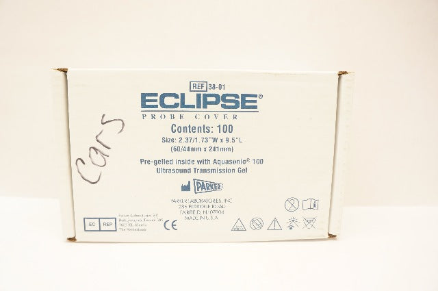 Parker 38-01 Eclipse Probe Cover 2.37/1.75inch x 9.5inch - Box of 100
