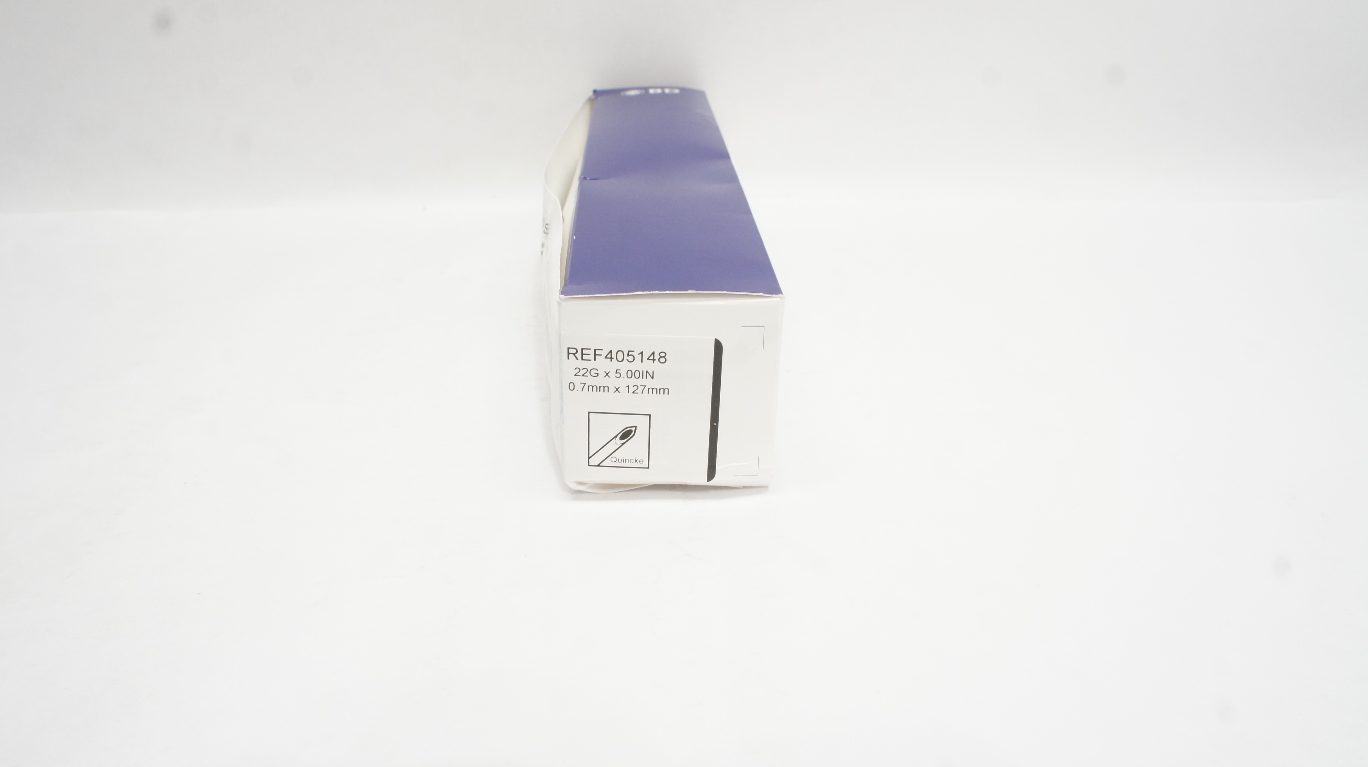 BD 405148 Spinal Ndle Quincke Type Point 22G x 5.00inch - Box of 3