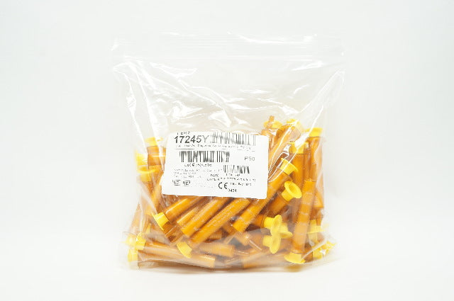 HCL 17245Y Comar Oral Dispenser Amber/Yellow with Tip Cap 5mL