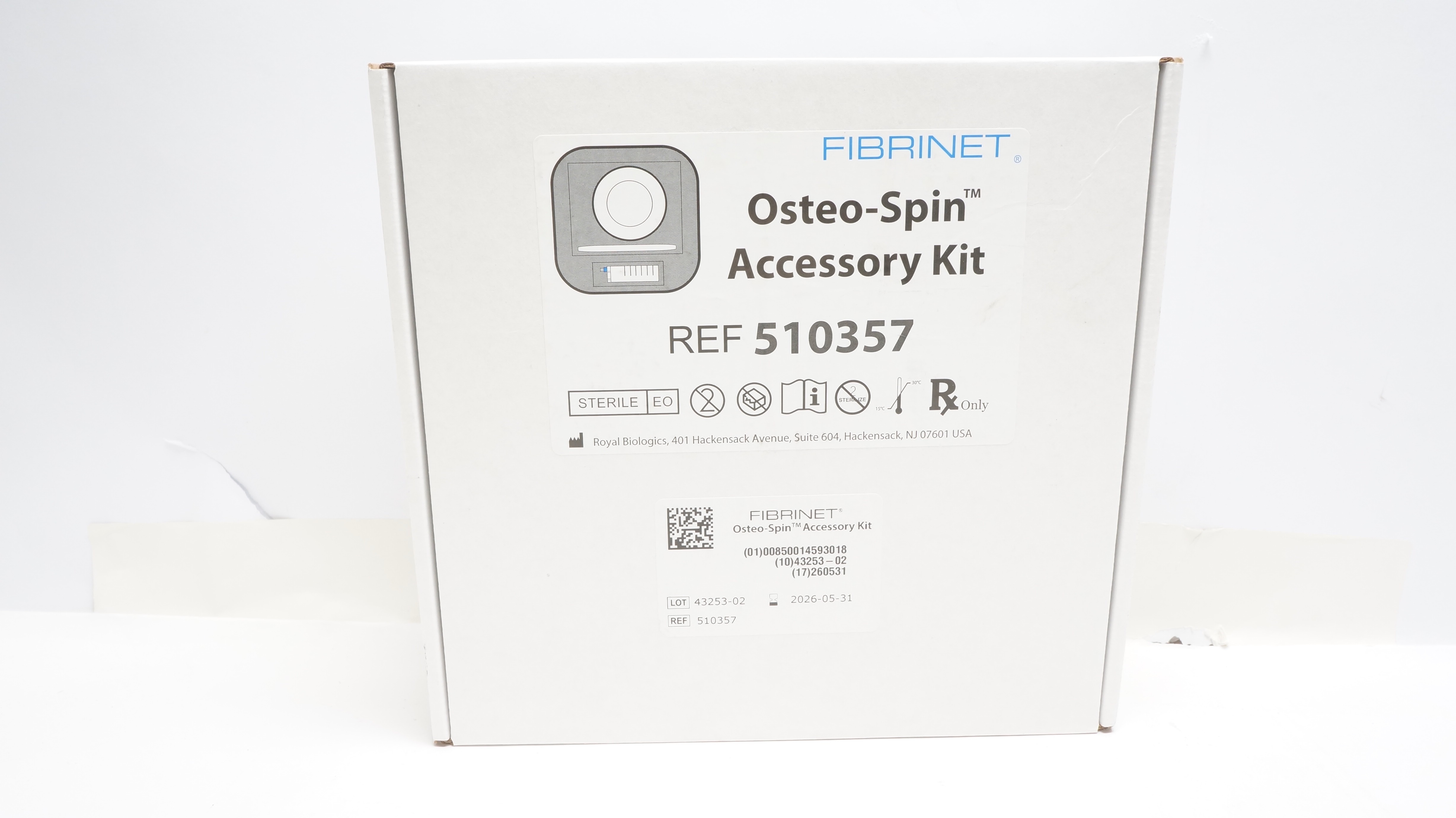 Fibrinet 510357 Osteo-Spin Accessory Kit