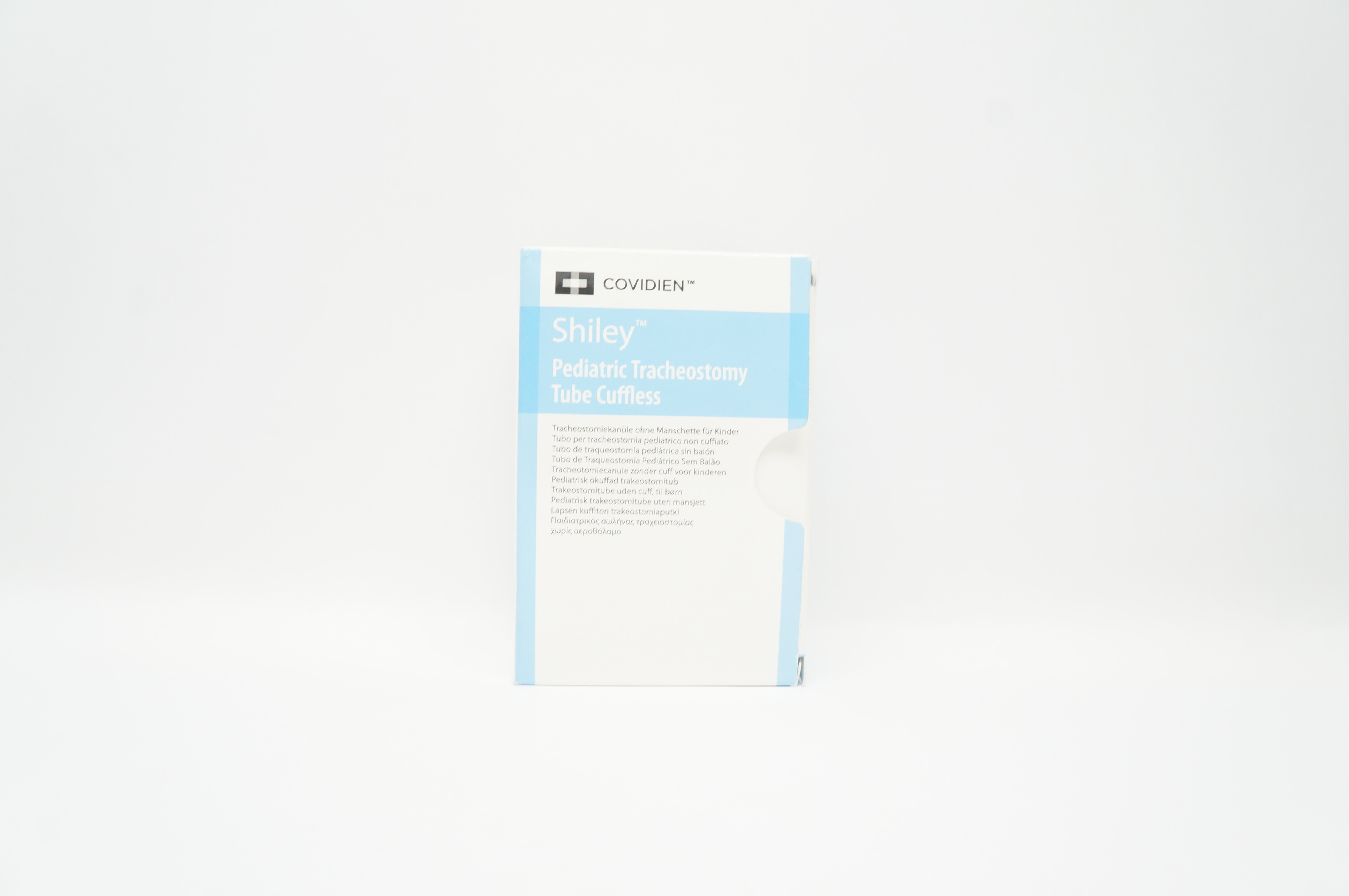 Covidien 3.0PED Shiley Pediatric Tracheostomy Tube Cuffless 3.0mm x 4.5mm