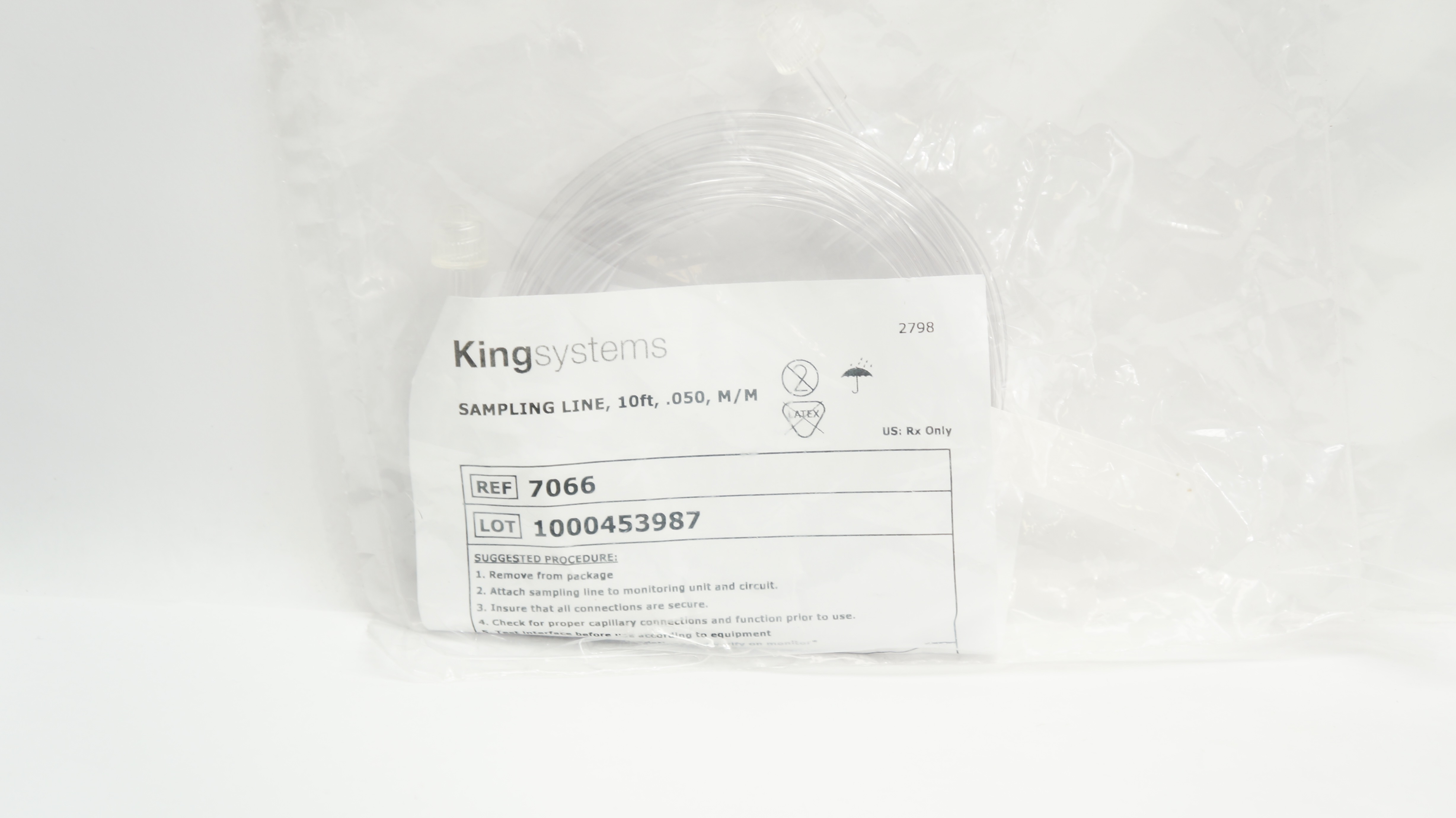 KingSystems 7066 Sampling Line 10ft