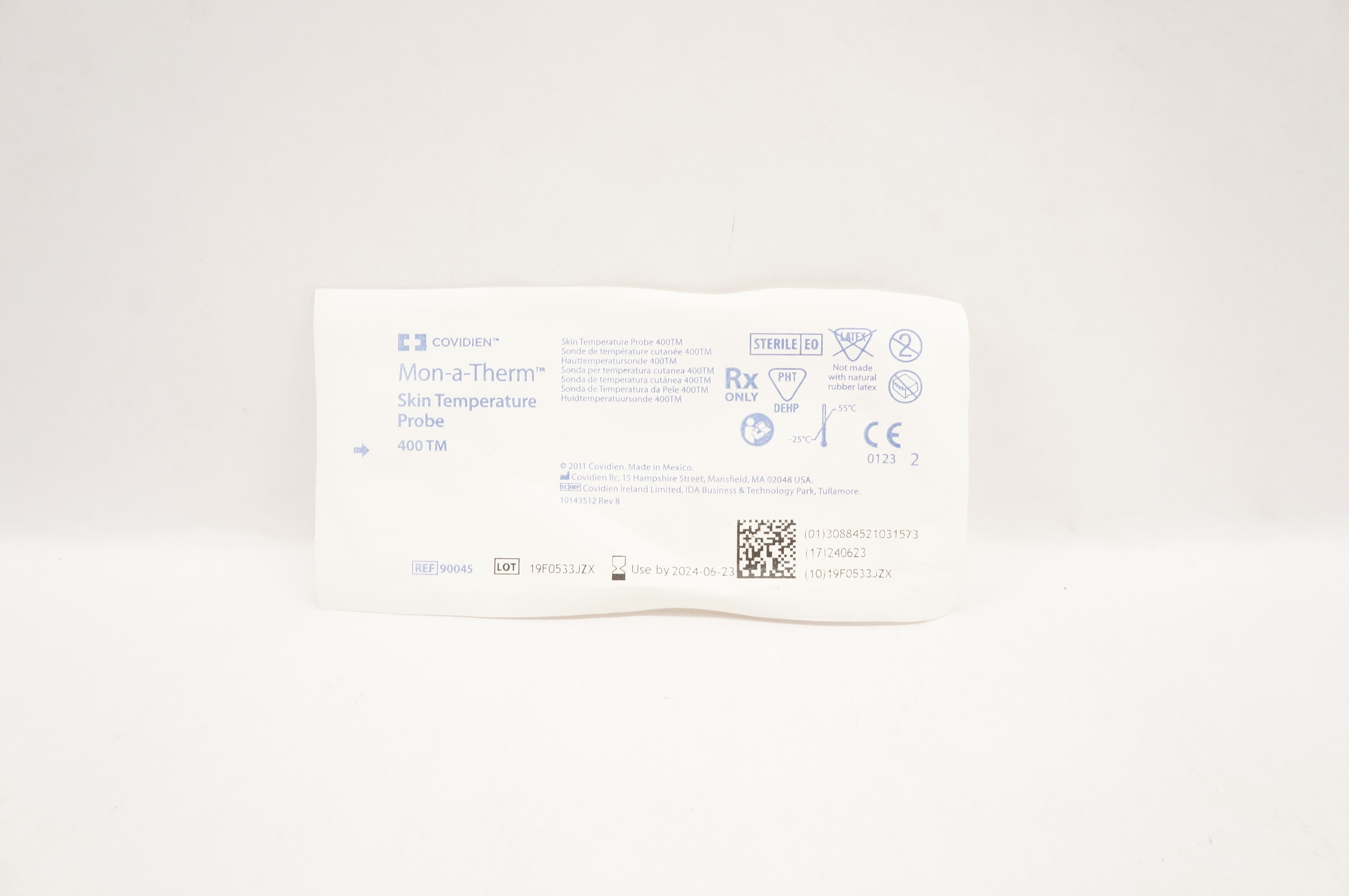 Covidien 90045 Mon-a-Therm Skin Temperature Probe 400TM