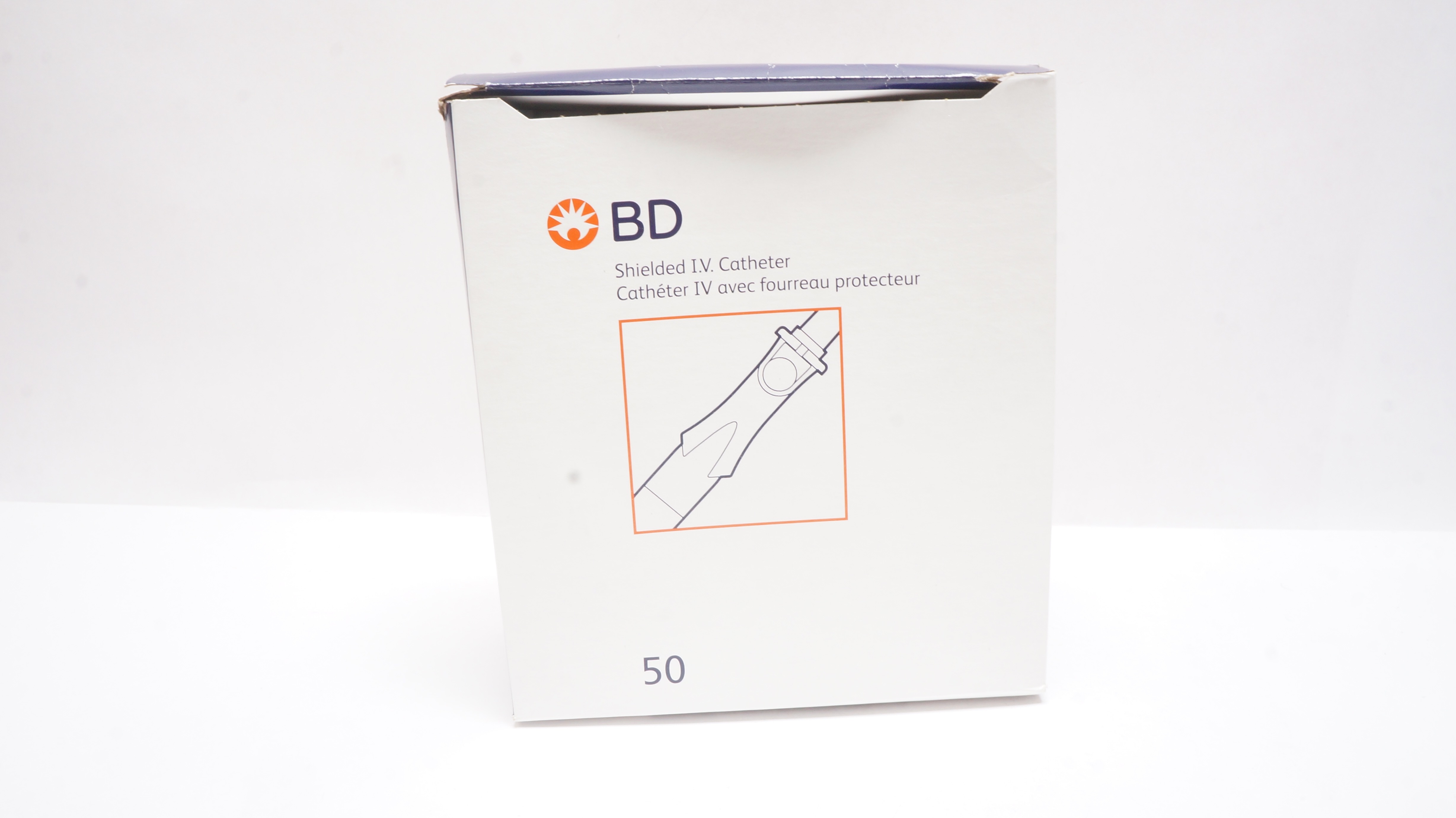 BD 381423 Insyte Autoguard Shielded I.V. Cath. 22Ga x 1.00 inch - Box of 50