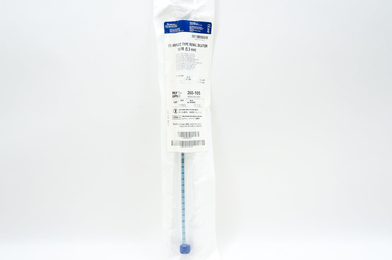 Boston Scientific 260-105 Amplatz Type Renal Dilator 16Fr. (x)