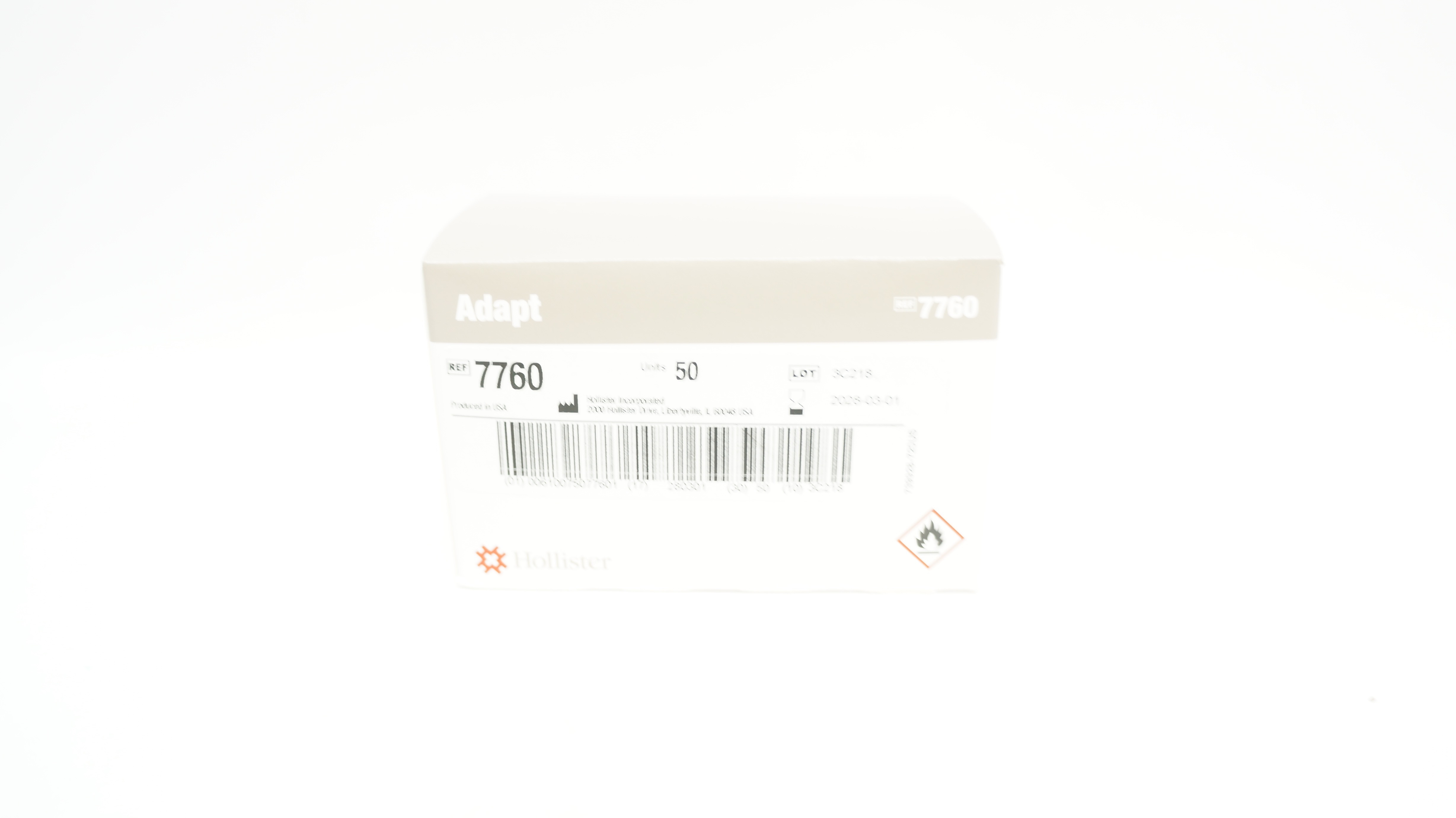 Hollister 7760 Adapt Universal Adhesive Remover Wipes - Box of 50