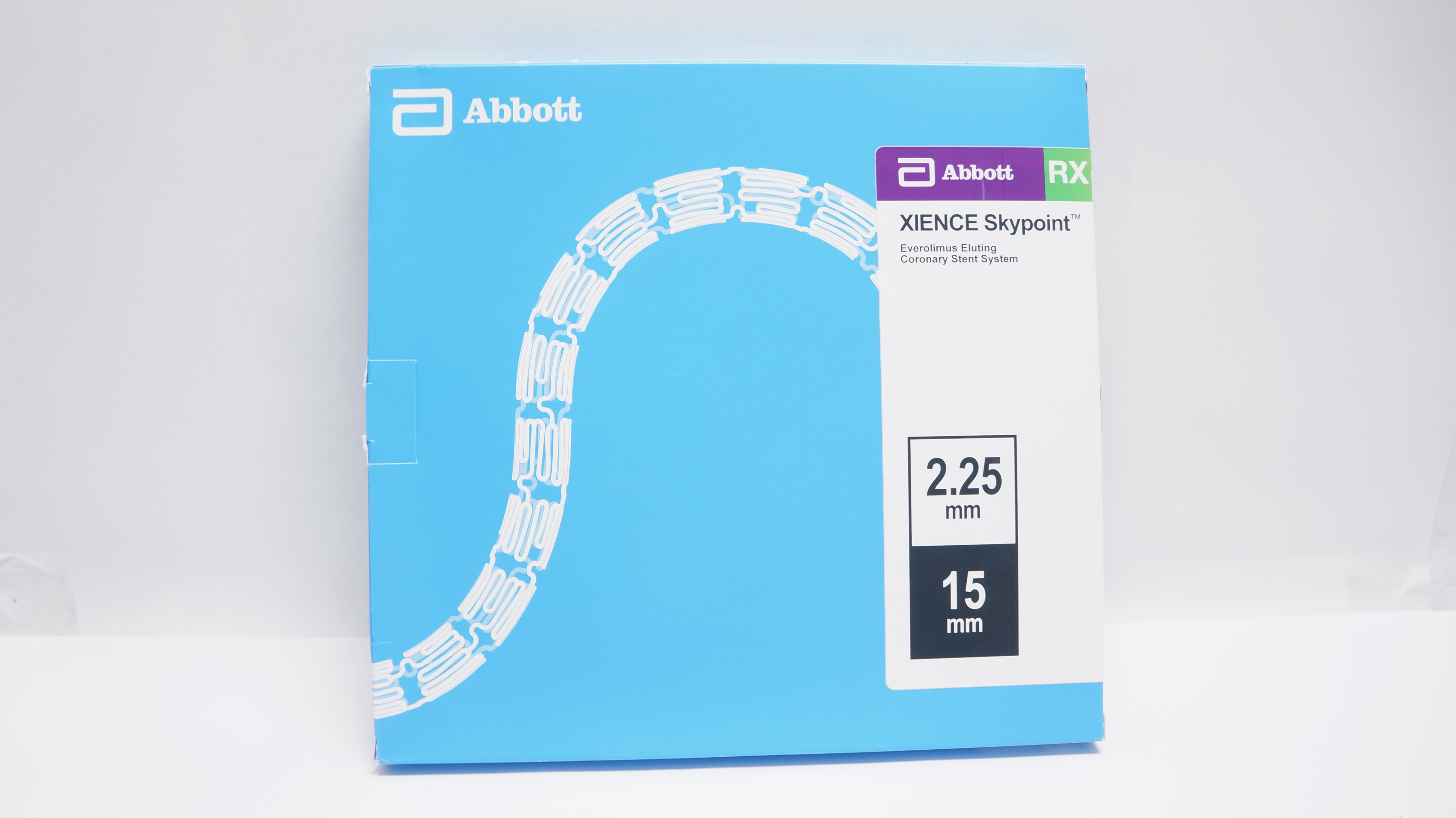 Abbott 1804225-15 Xience Skypoint Coronary Stnt System 145cm x 2.25mm x 15mm (x)