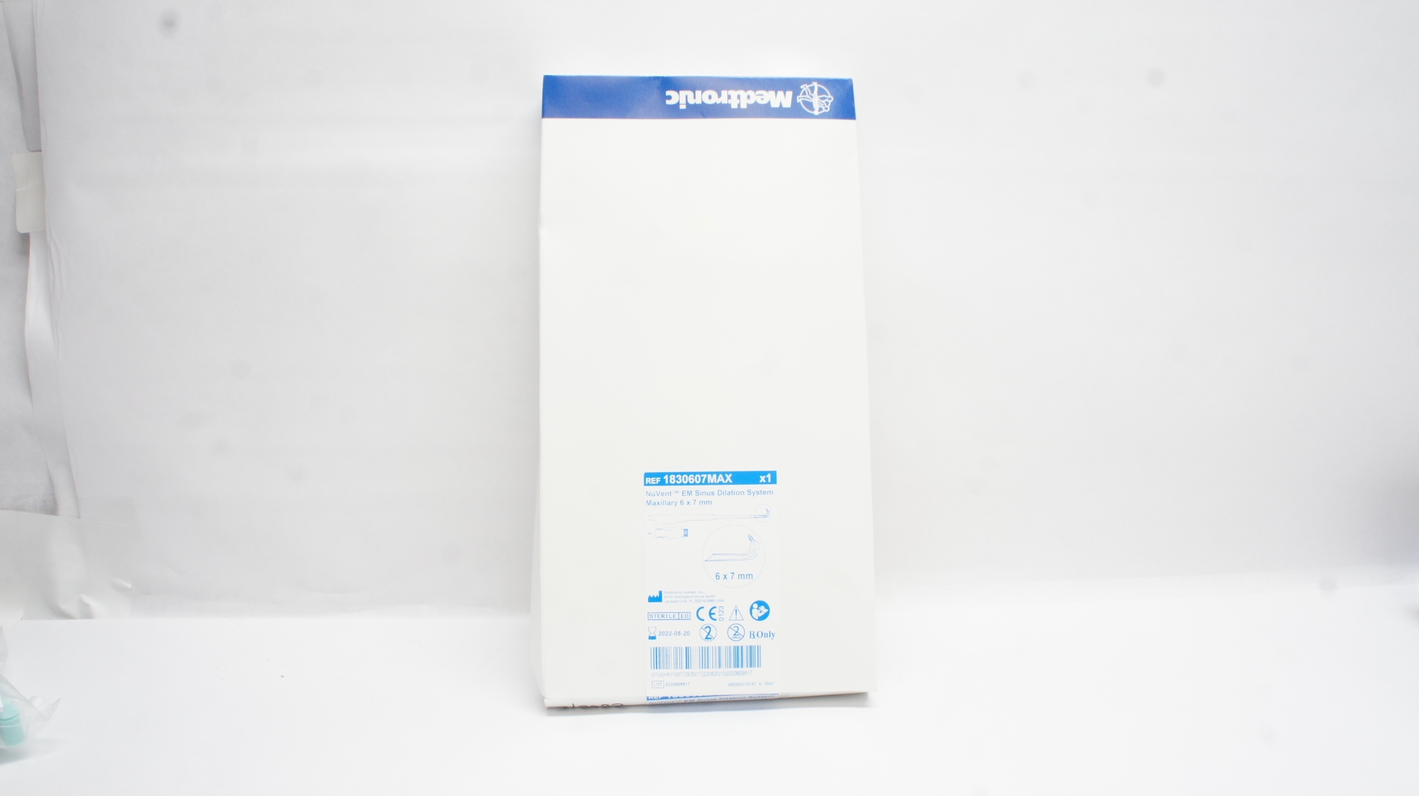 Medtronic 1830607MAX NuVent EM Sinus Dilation System Maxillary 6 x 7 mm (x)