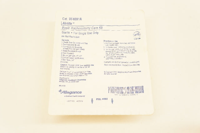 Cardinal Health 3T4691A Airlife Basic Tracheostomy Care Kit
