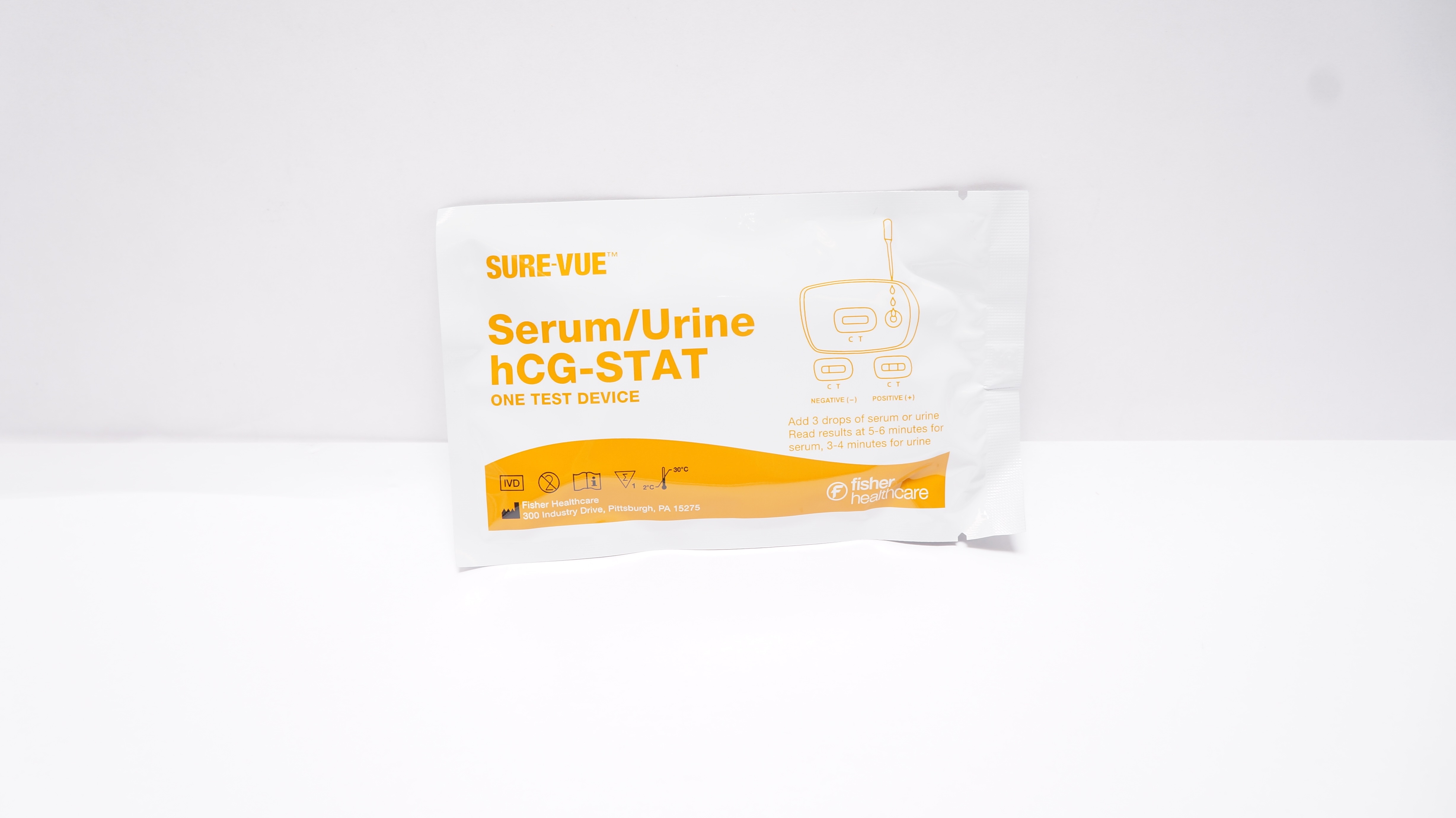 Fisher HealthCare Sure-Vue Serum/Urine hCG-STAT