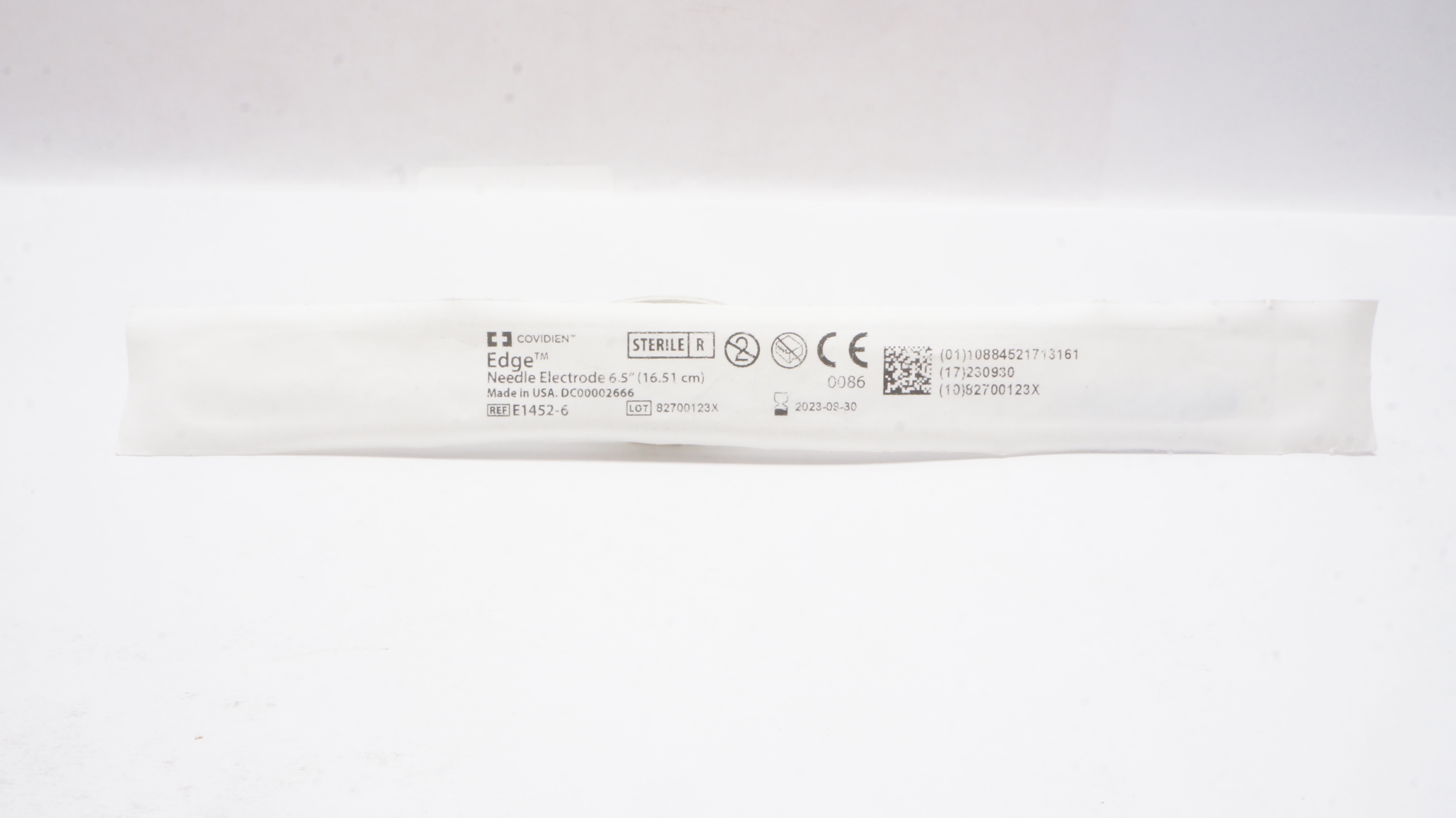 Covidien E1452-6 Edge Ndle. Electrode 6.5inch