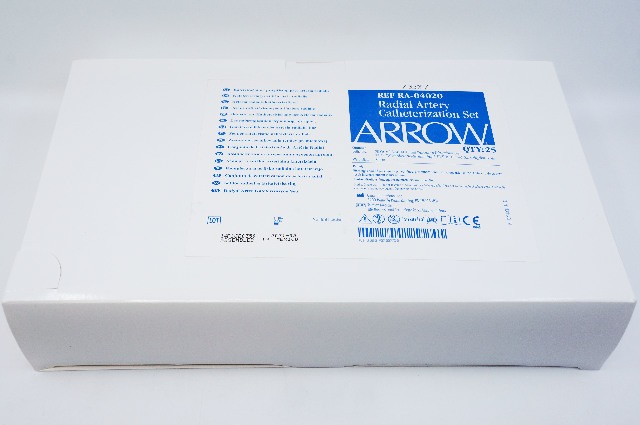 Arrow Int RA-04020 Radial Artery Catheterization Set 20Ga. x 1-3/4in~ Pack of 25