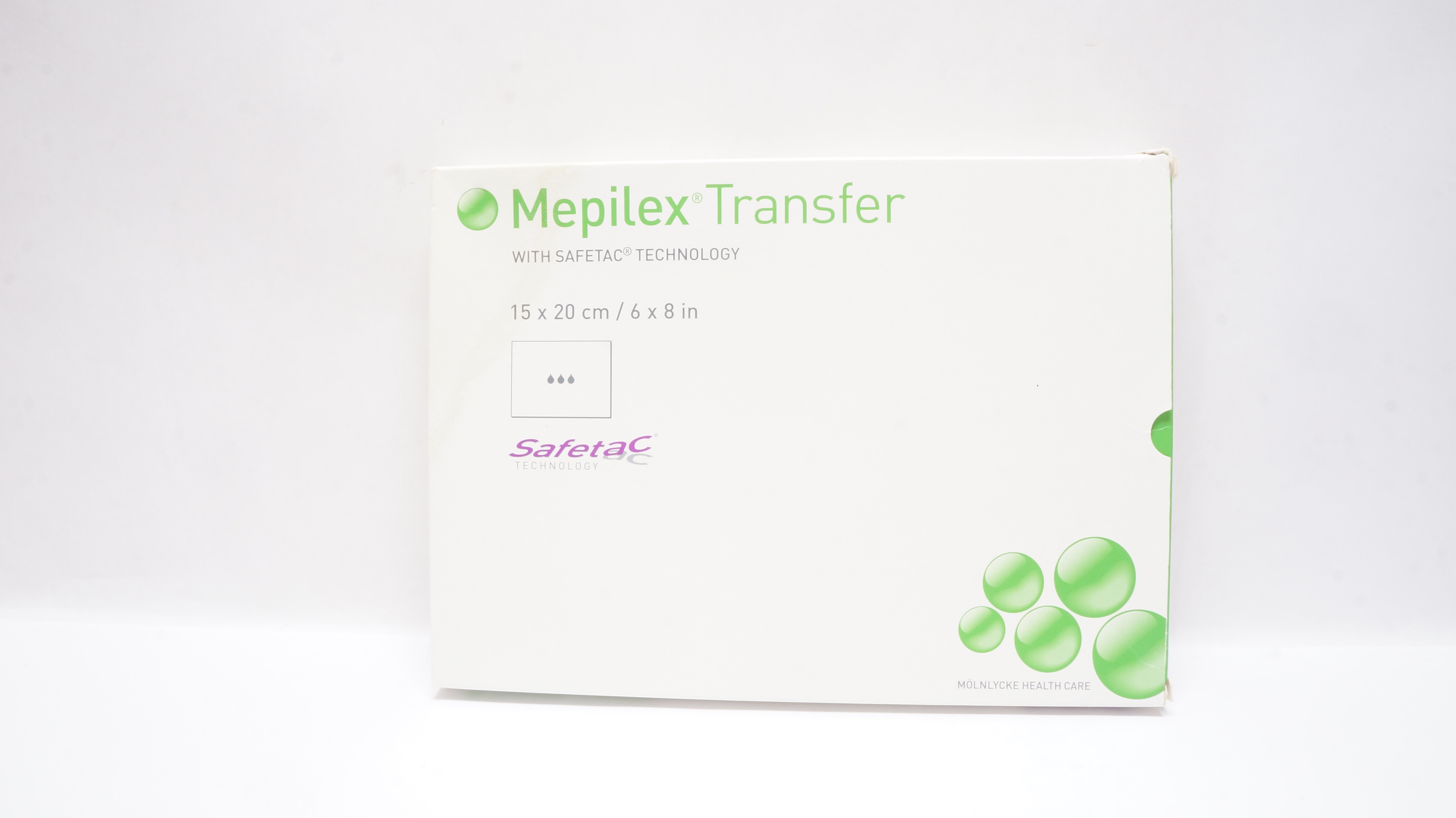 Molnlycke 294899 Mepilex Transfer Silicone Exudate Dressing 6x8inch(x)- Box of 5