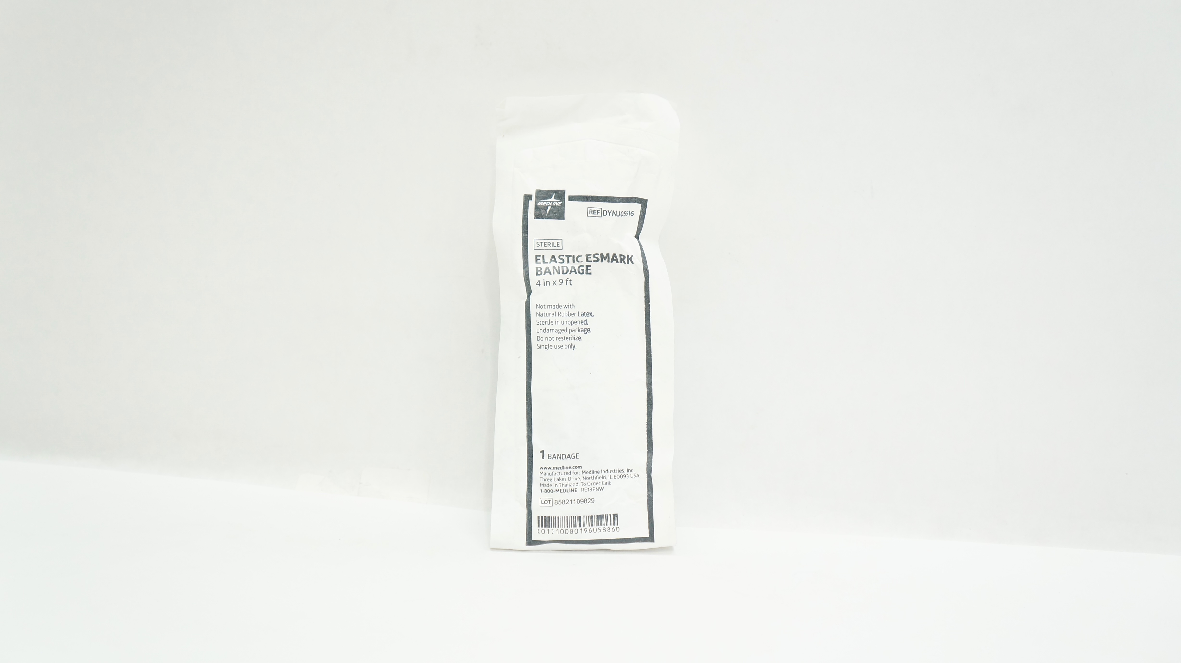 Medline DYNJ05916 Elastic Esmark Bandage 4inch x 9Ft