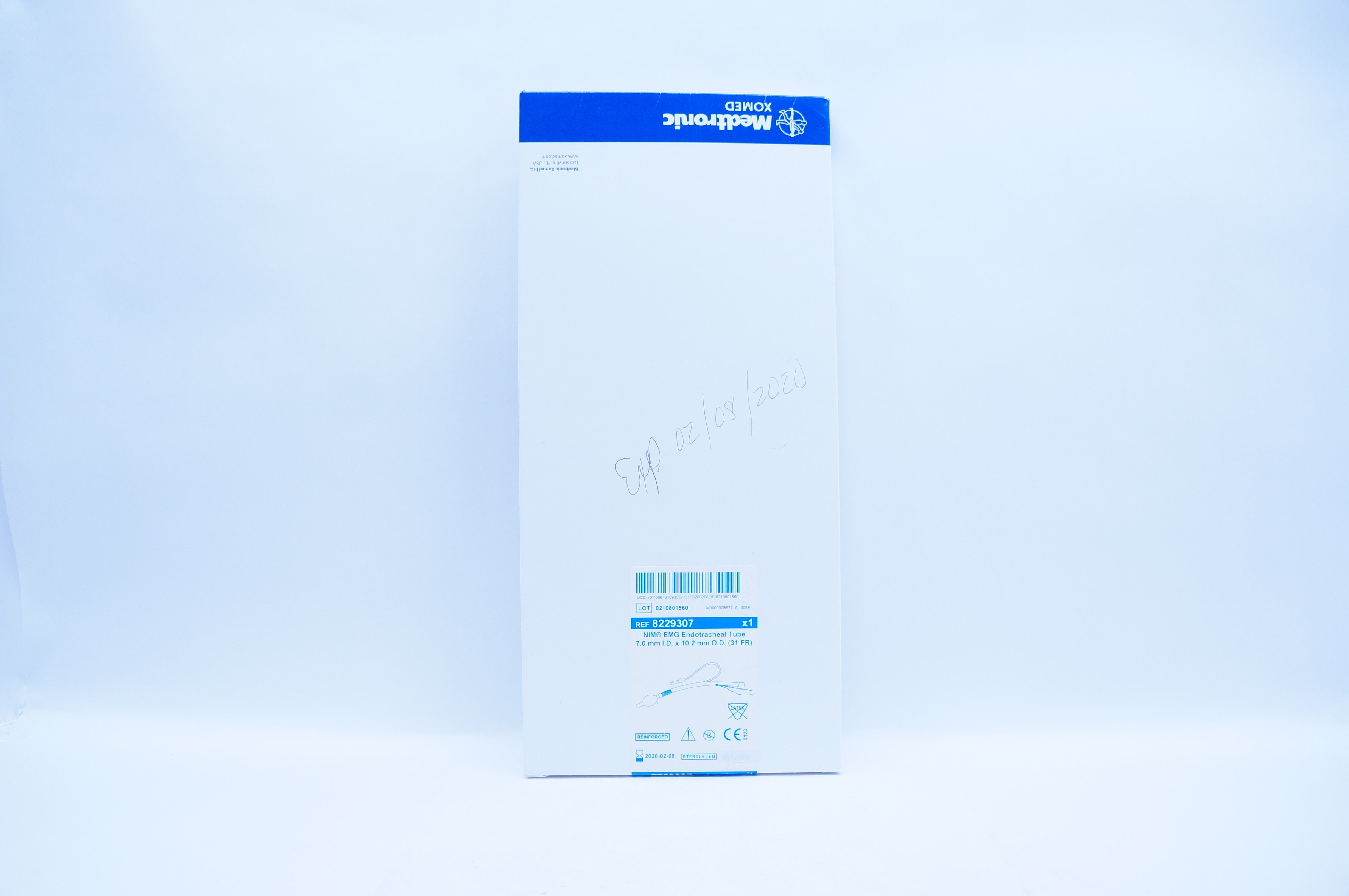 Medtronic 8229307 NIM EMG Endotracheal Tube 7mm ID x 10.2mm OD (x)