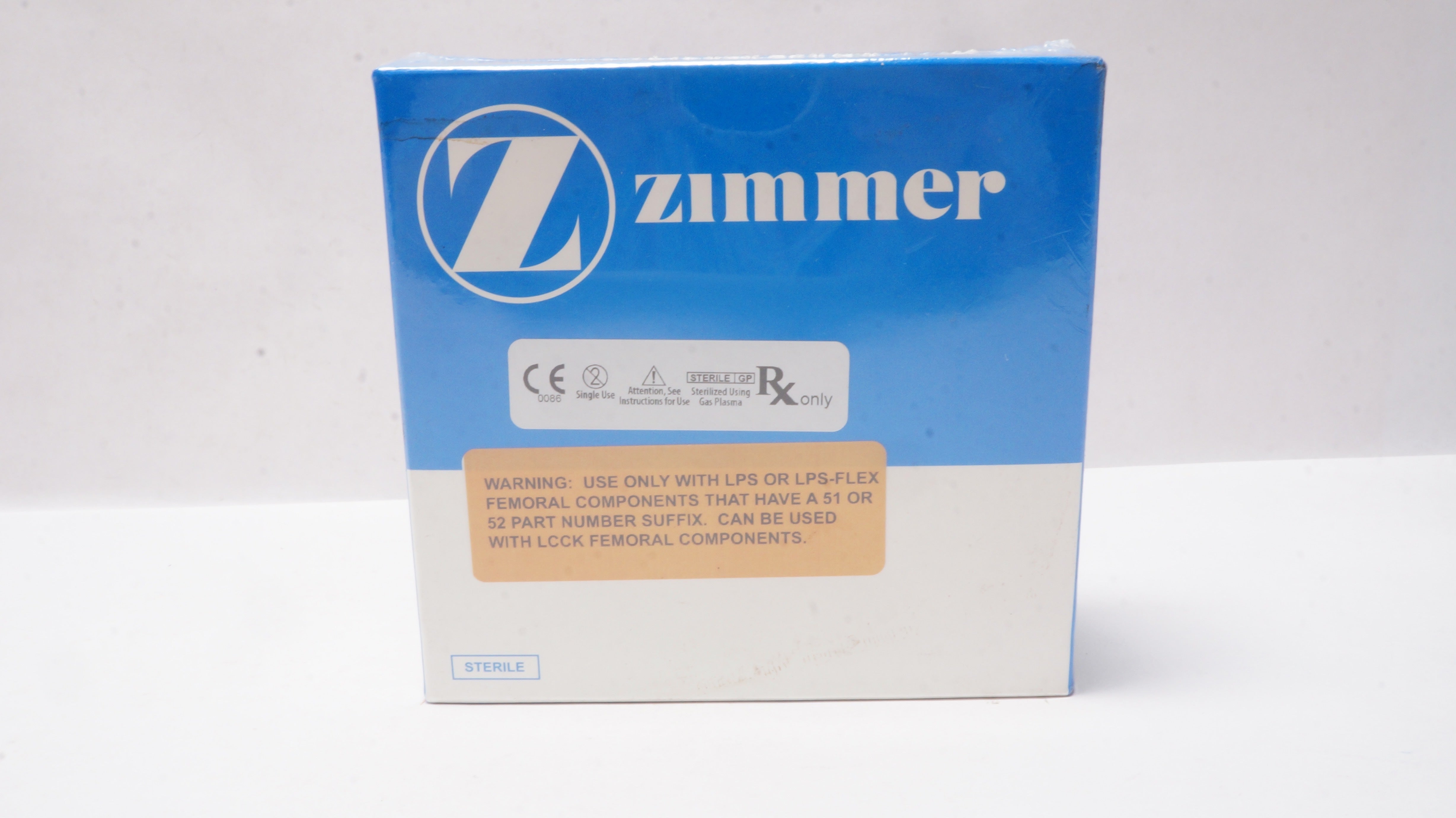 Zimmer 5962-51-14 Prolong Highly Crosslinked Polyethylene Size E/F (x)
