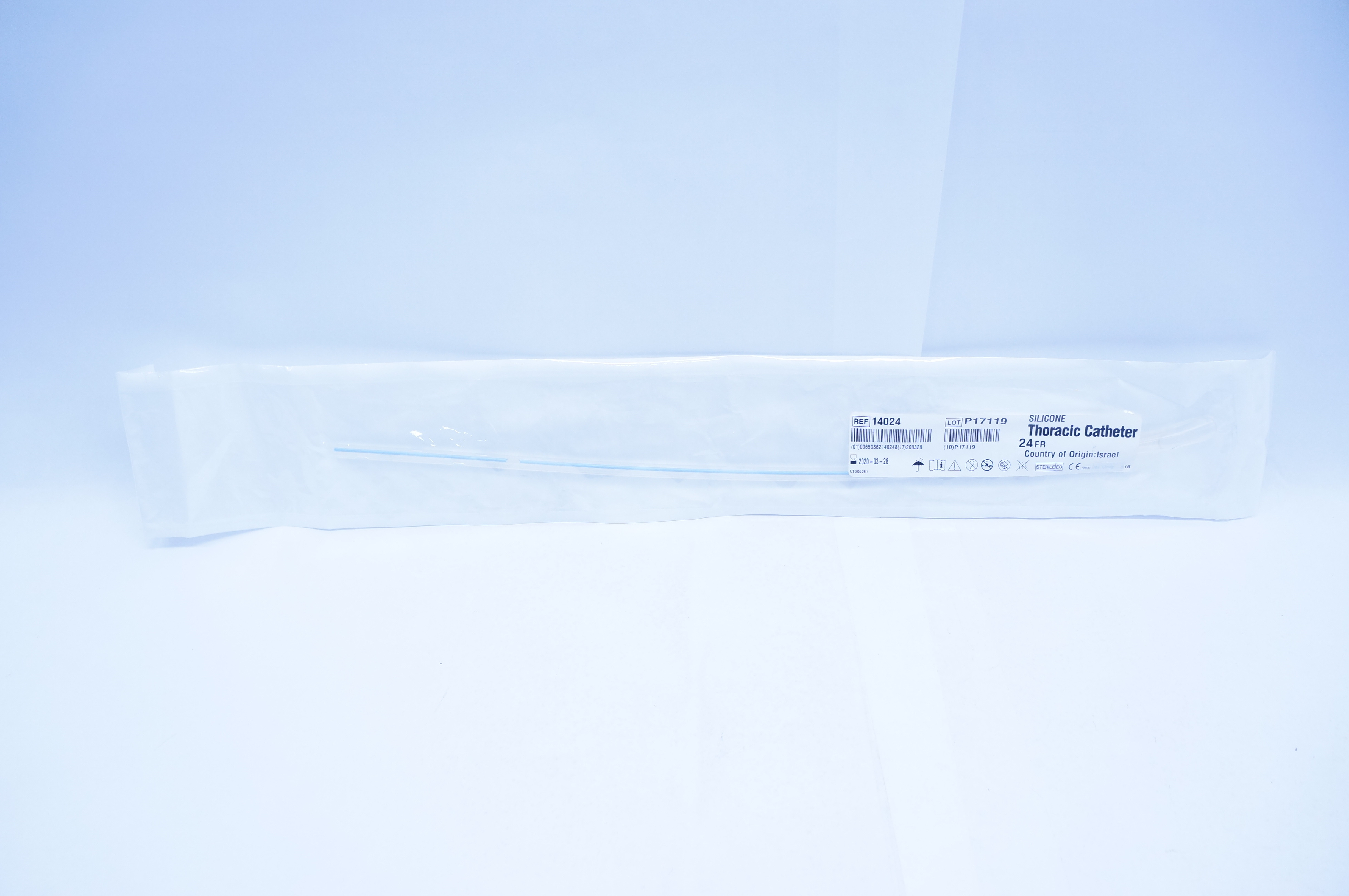 Atrium 14024 Silicone Thoracic Cath. 24Fr. (x)