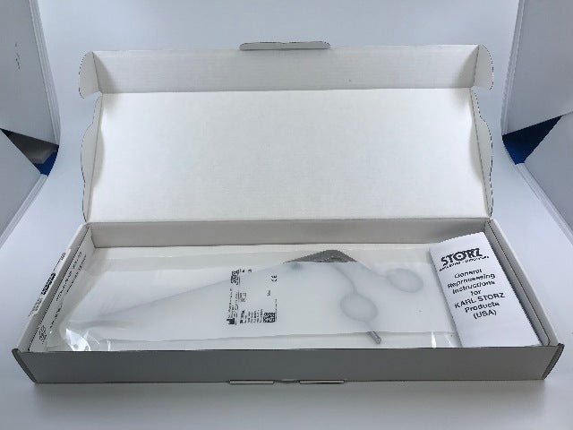 Karl Storz 28140GA Suture Forceps, F/ Punching Soft Tissue, Curved Upwards, WL. 19 cm