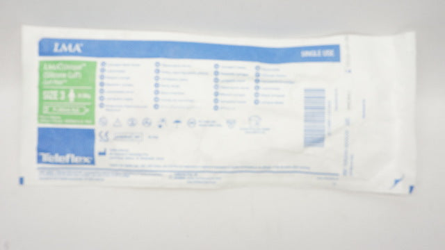 Teleflex LMA Unique Cuff Pilot Laryngeal Mask Airway Size3 30-50kg