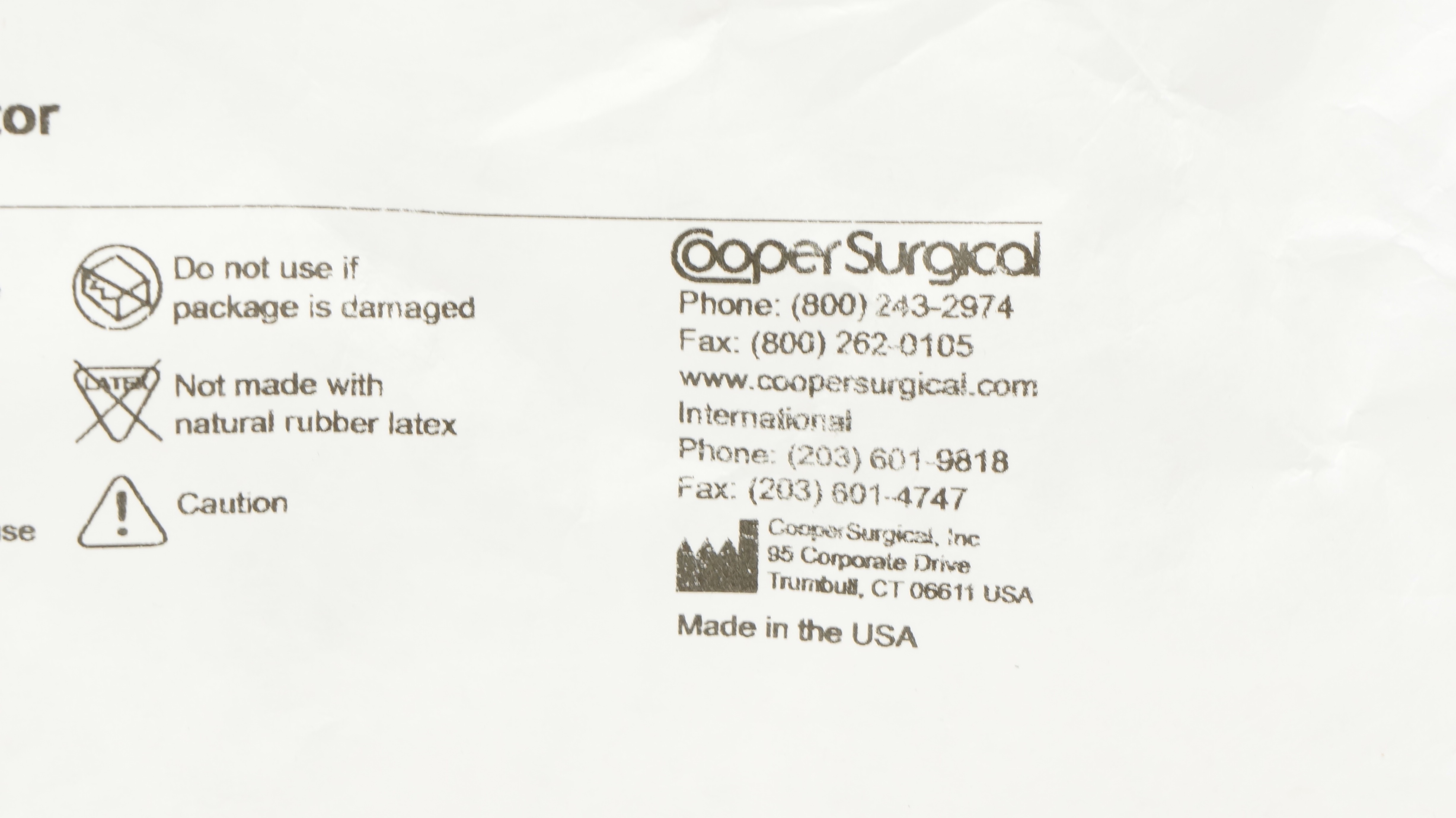 Cooper Surgical ZSI1151 Uterine Manipulator-Injector 4.5mm O.D. x 13inch (x)