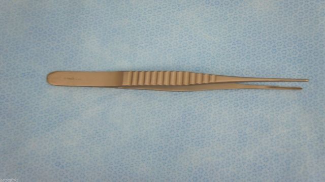I-Tech Debakey Tissue Forceps 7-3/4” Straight Round Tips