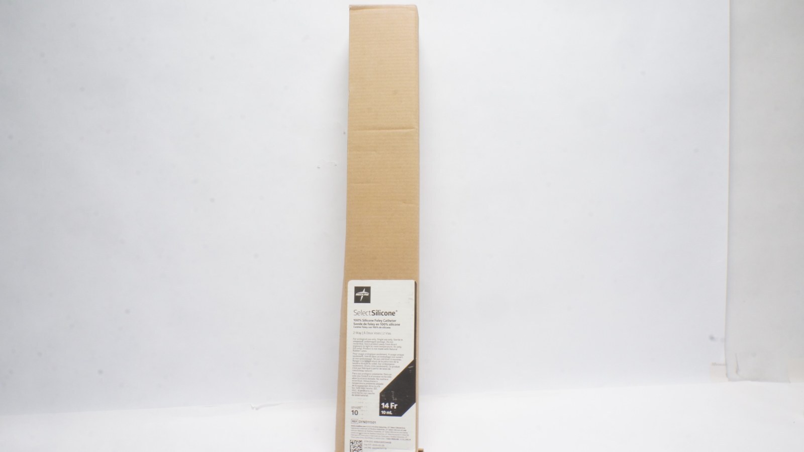 Medline DYND11501 SelectSilicone Foley Catheter 14 Fr 10 mL - Box of 10