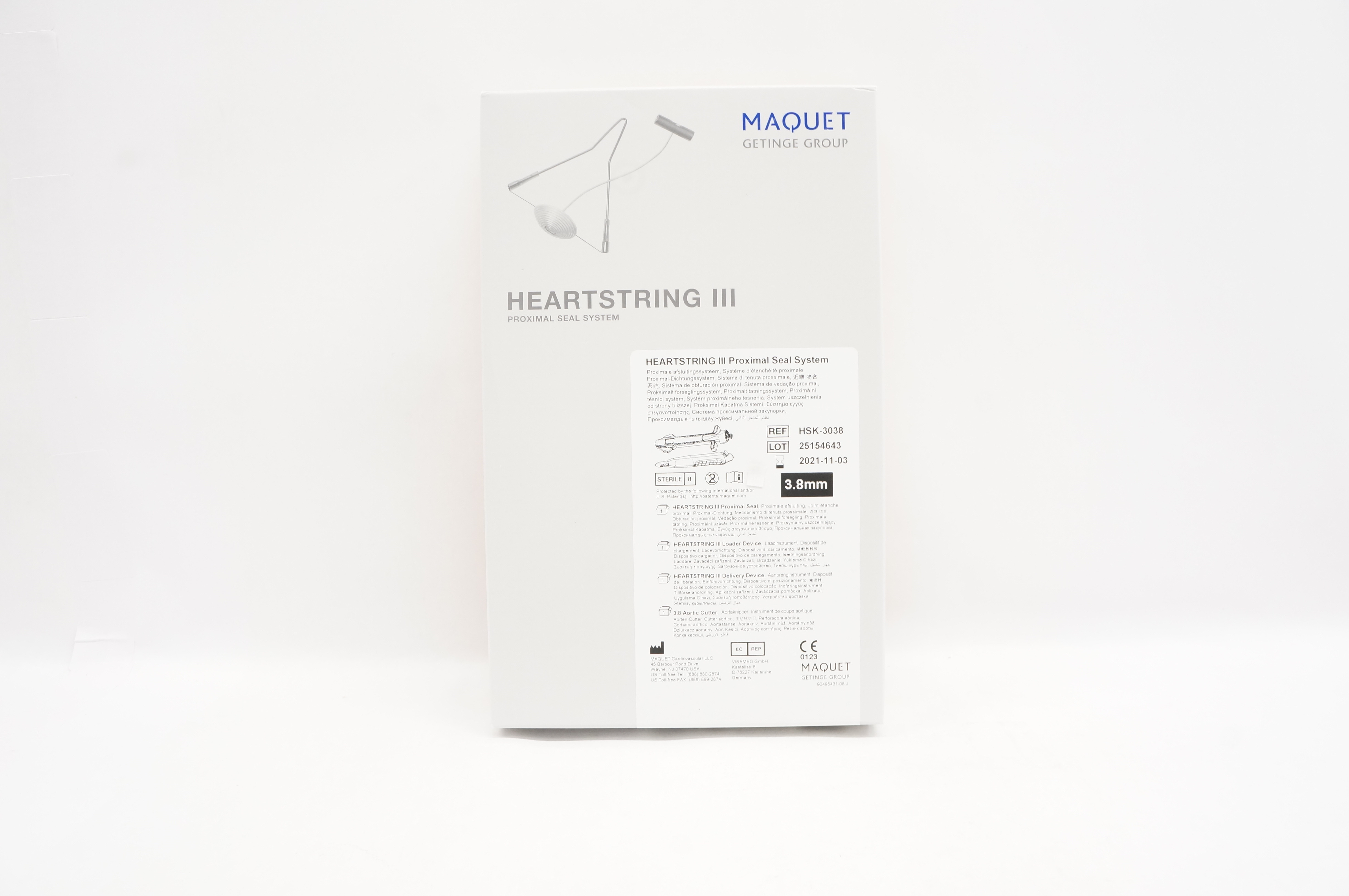 Maquet HSK-3038 HEARTSTRING III Proximal Seal System 3.8 mm (x)