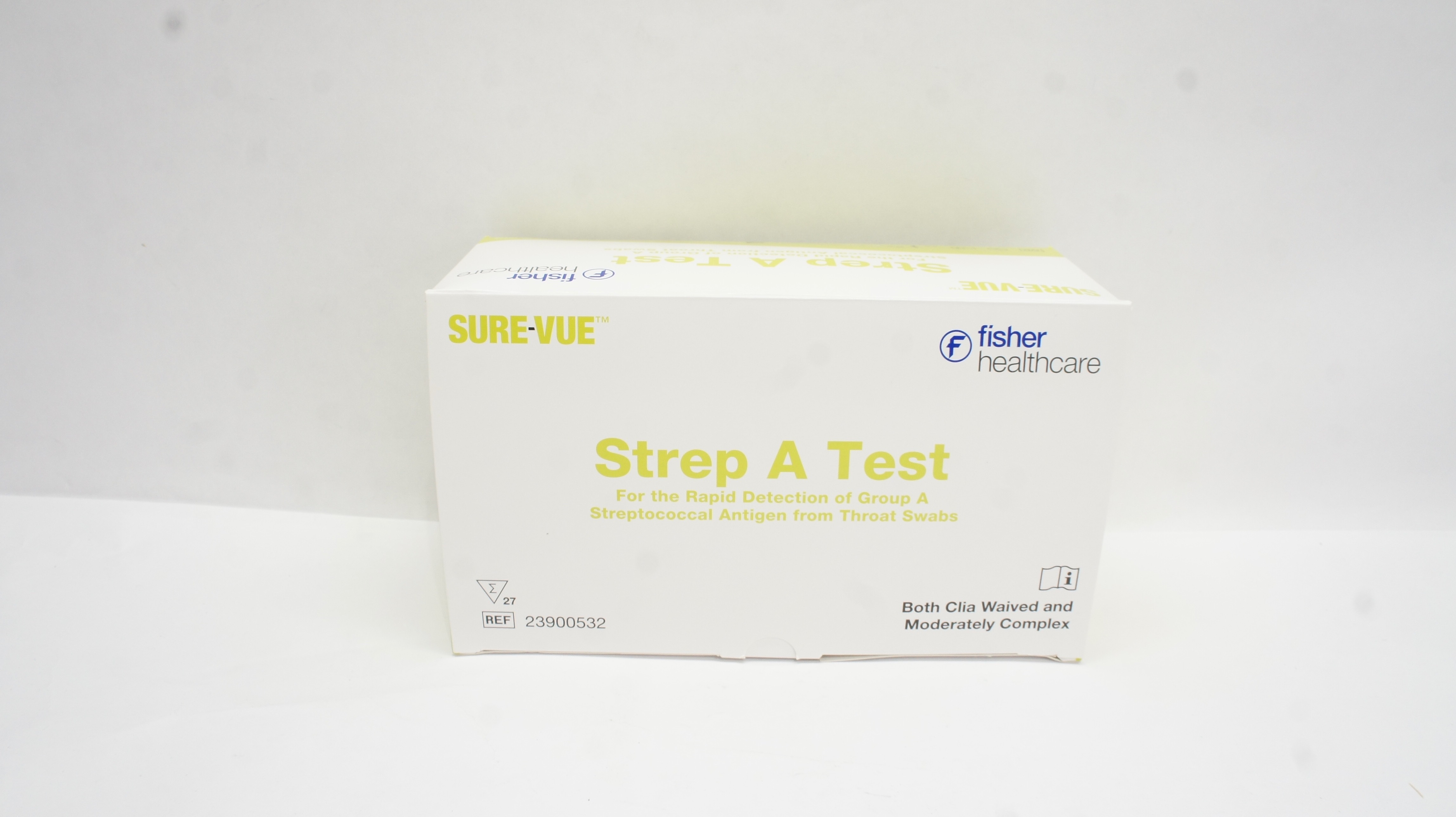 Fisher Healthcare 23900532 Sure-Vue Strep A Test - Box of 27