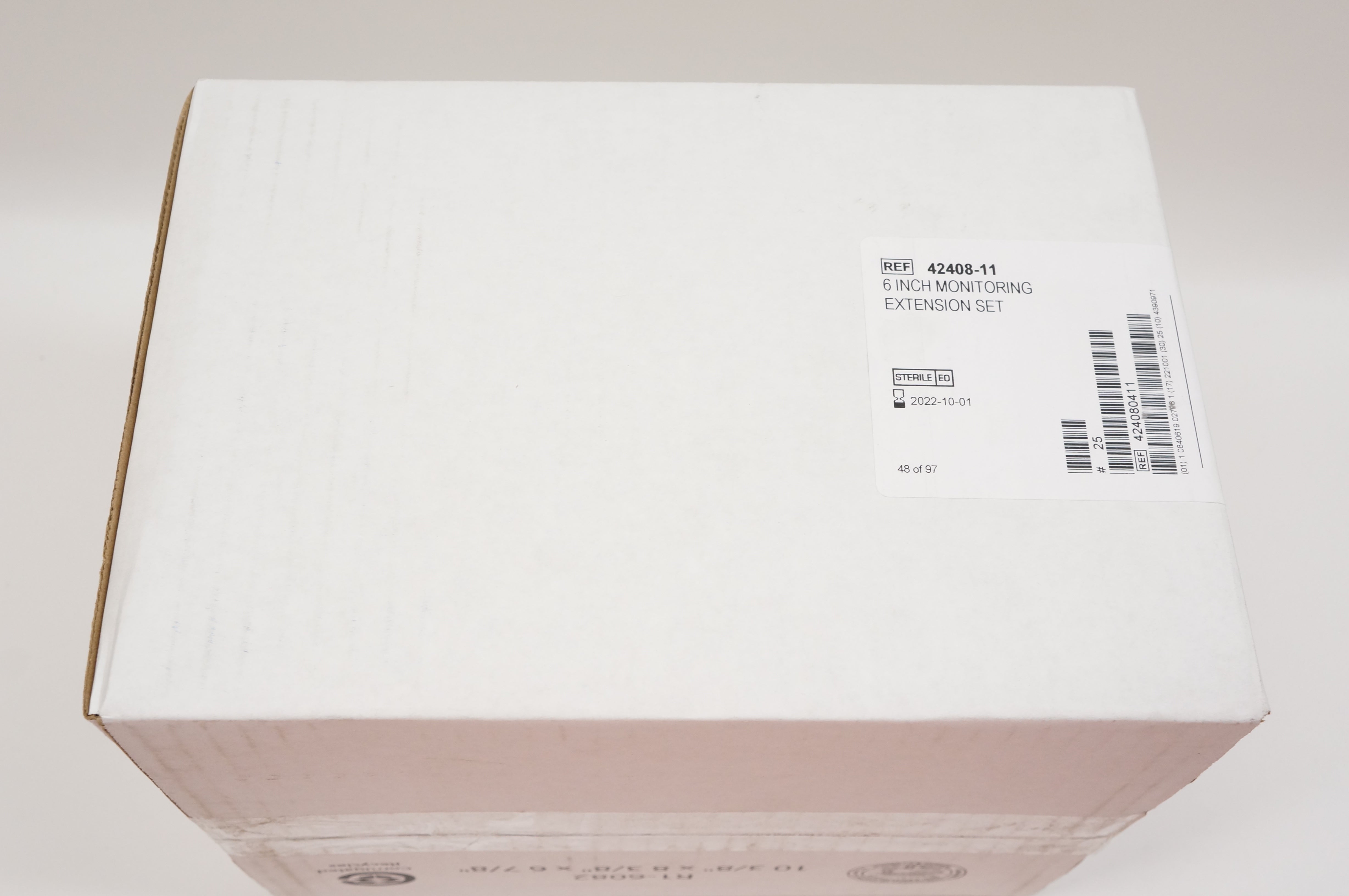 ICU Medical 42408-11 Monitoring Extension Set 6inch - Box of 25