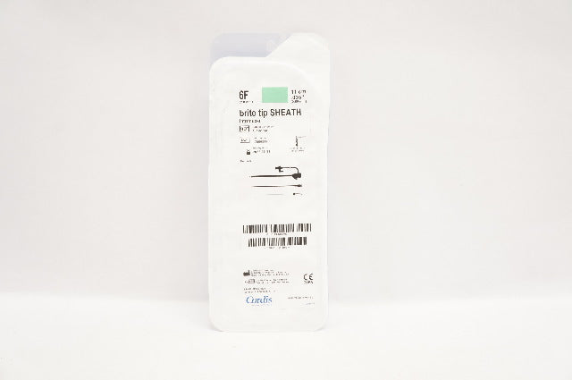 Cordis 401-611M Brite Tip Sheath Introducer 6F x 0.035inch