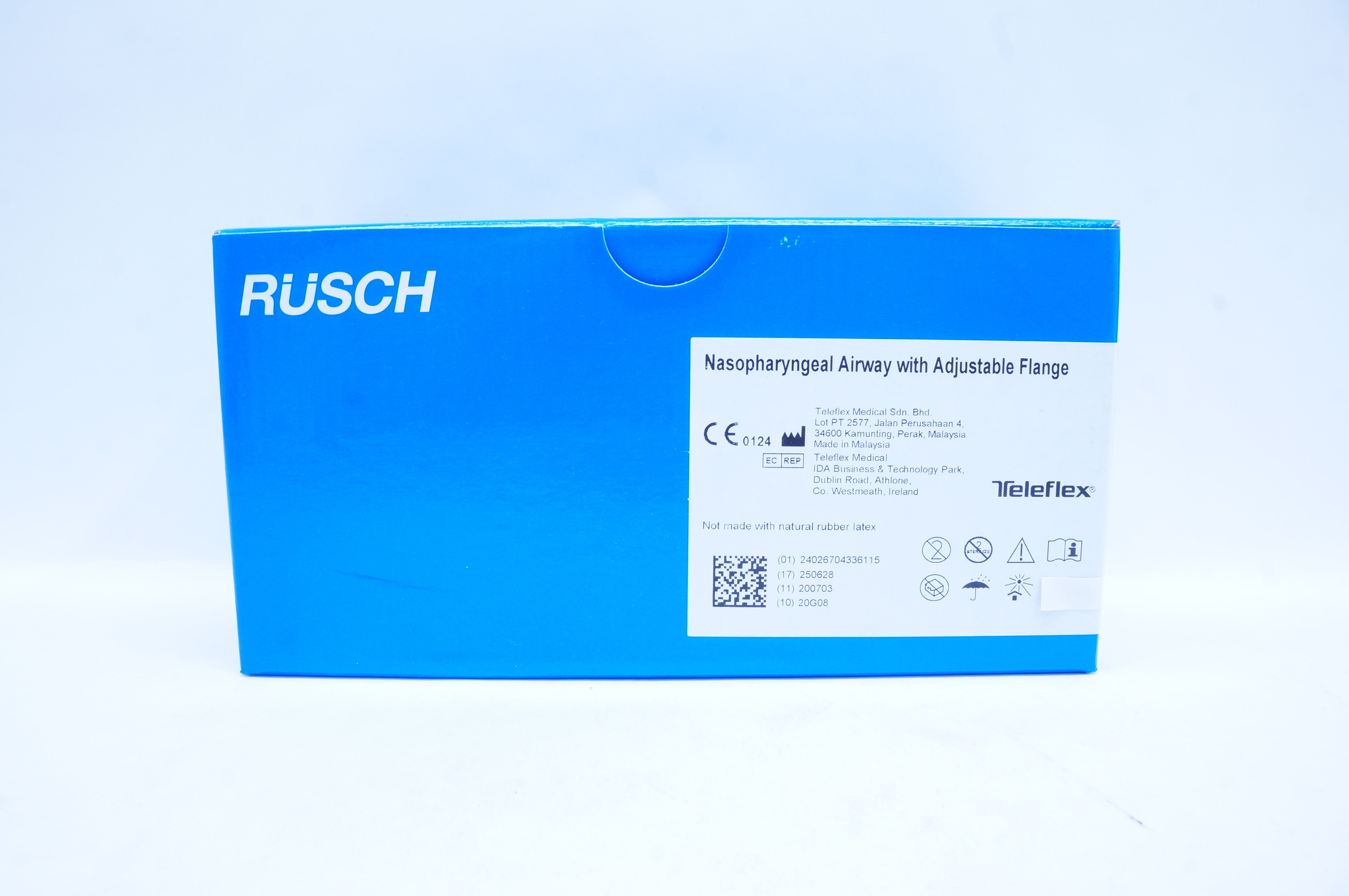 Telelflex 18542020 Rusch Nasopharyngeal Airway 20Fr  - Box of 5