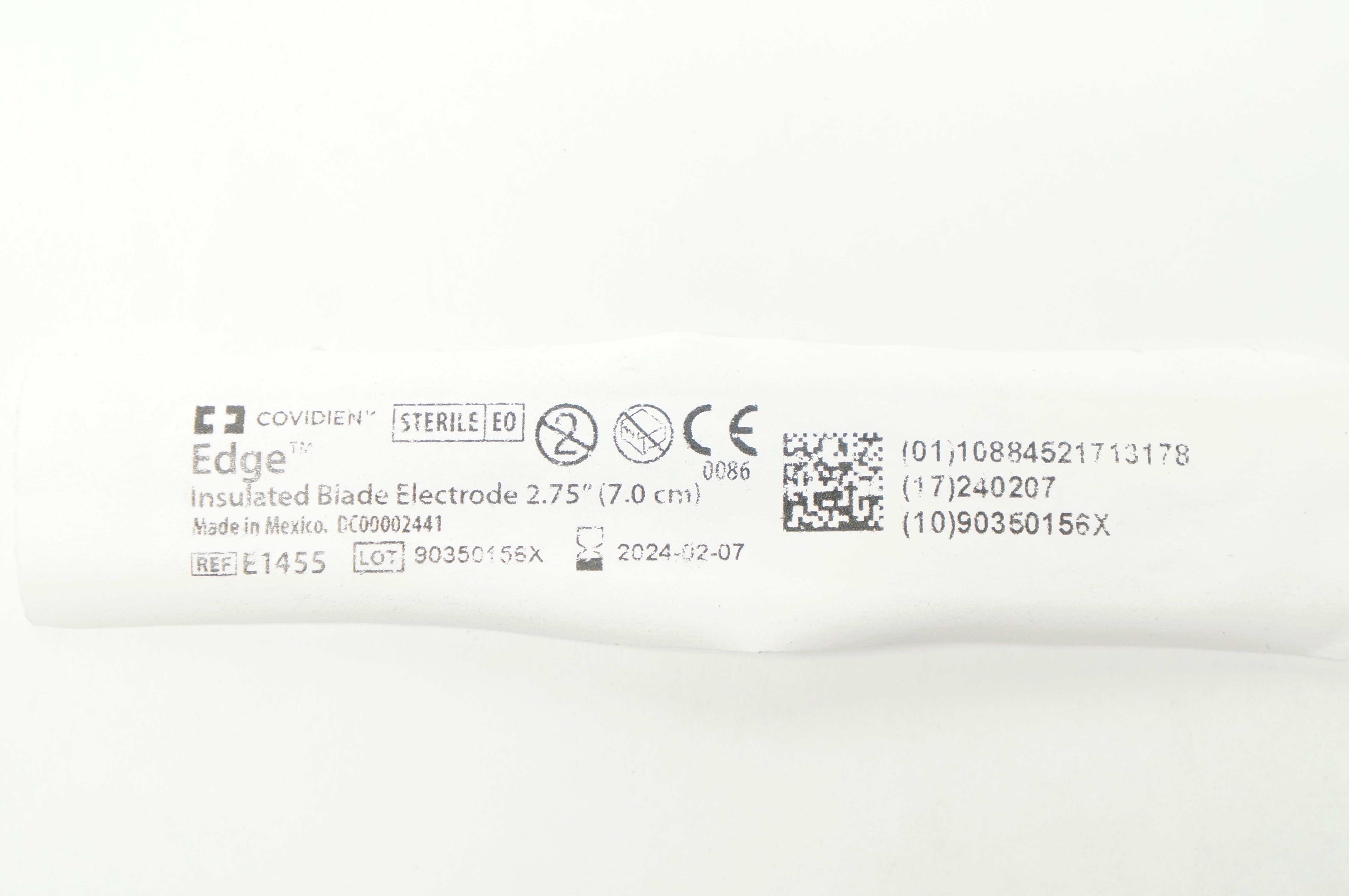 Covidien E1455 Edge Insulated Blade Electrode 2.75inch