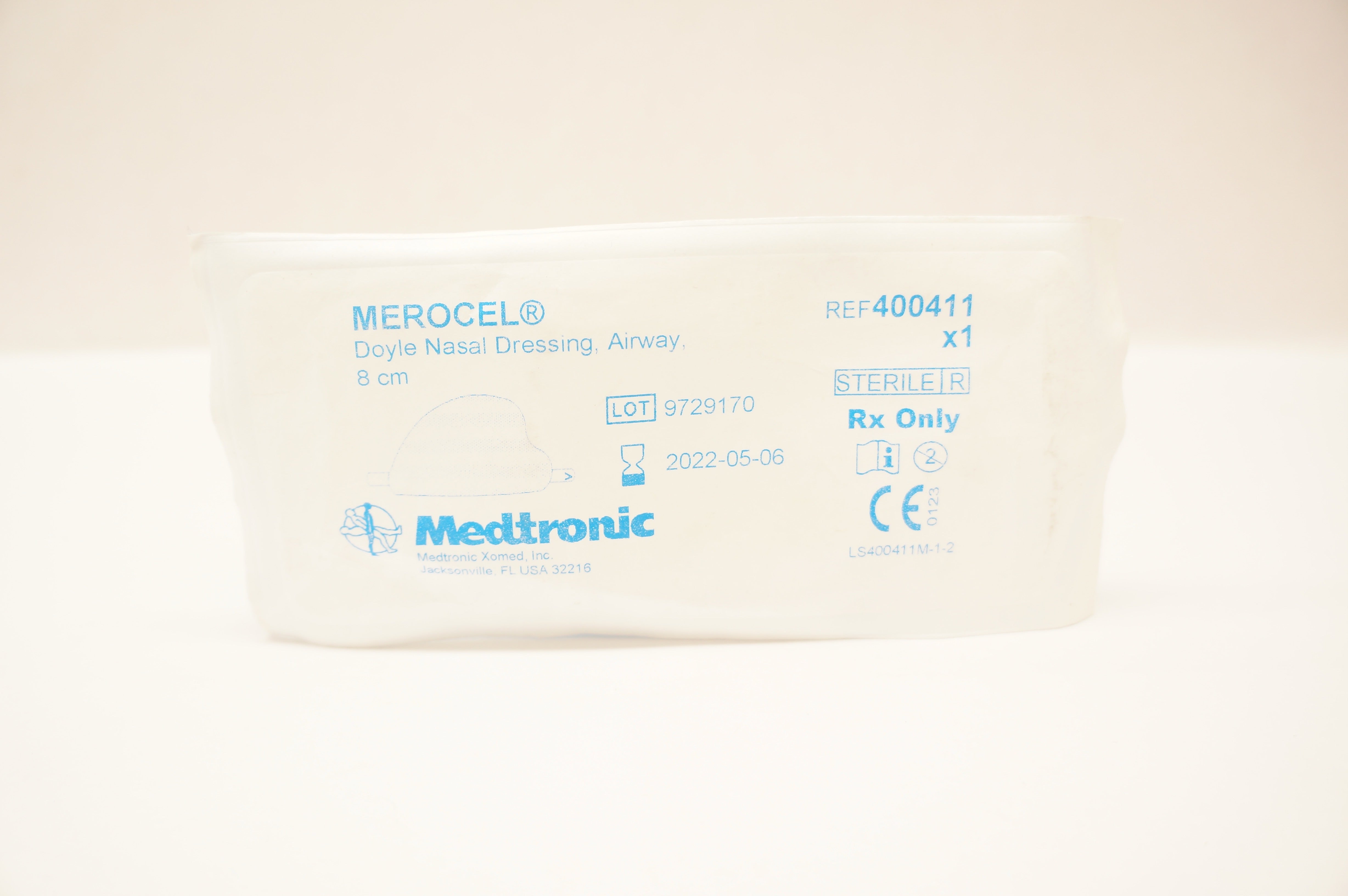 Medtronic 400411 Merocel Doyle Nasal Dressing, Airway 8cm (x)