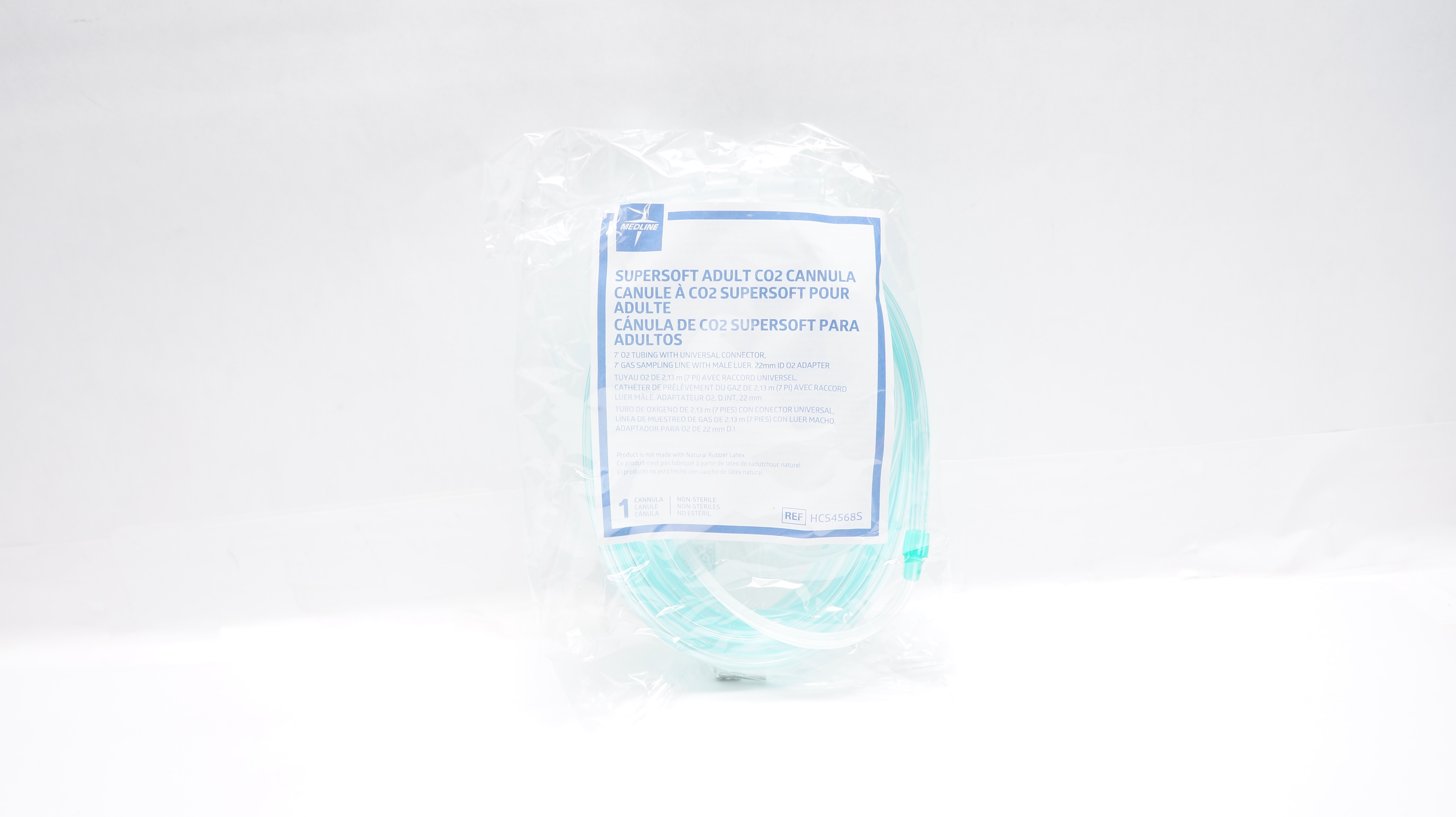 Medline HCS4568S Supersoft Adult CO2 Cannula