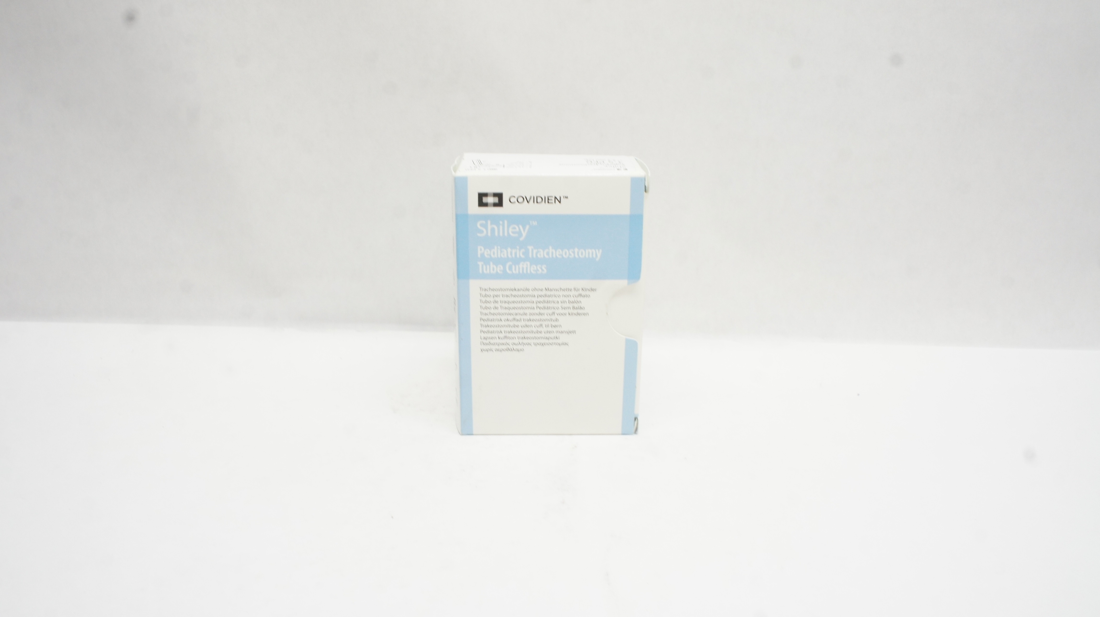 Covidien 3.5PED Shiley Pediatric Tracheosotomy Tube Cuffless 3.5 ID 5.2mm OD