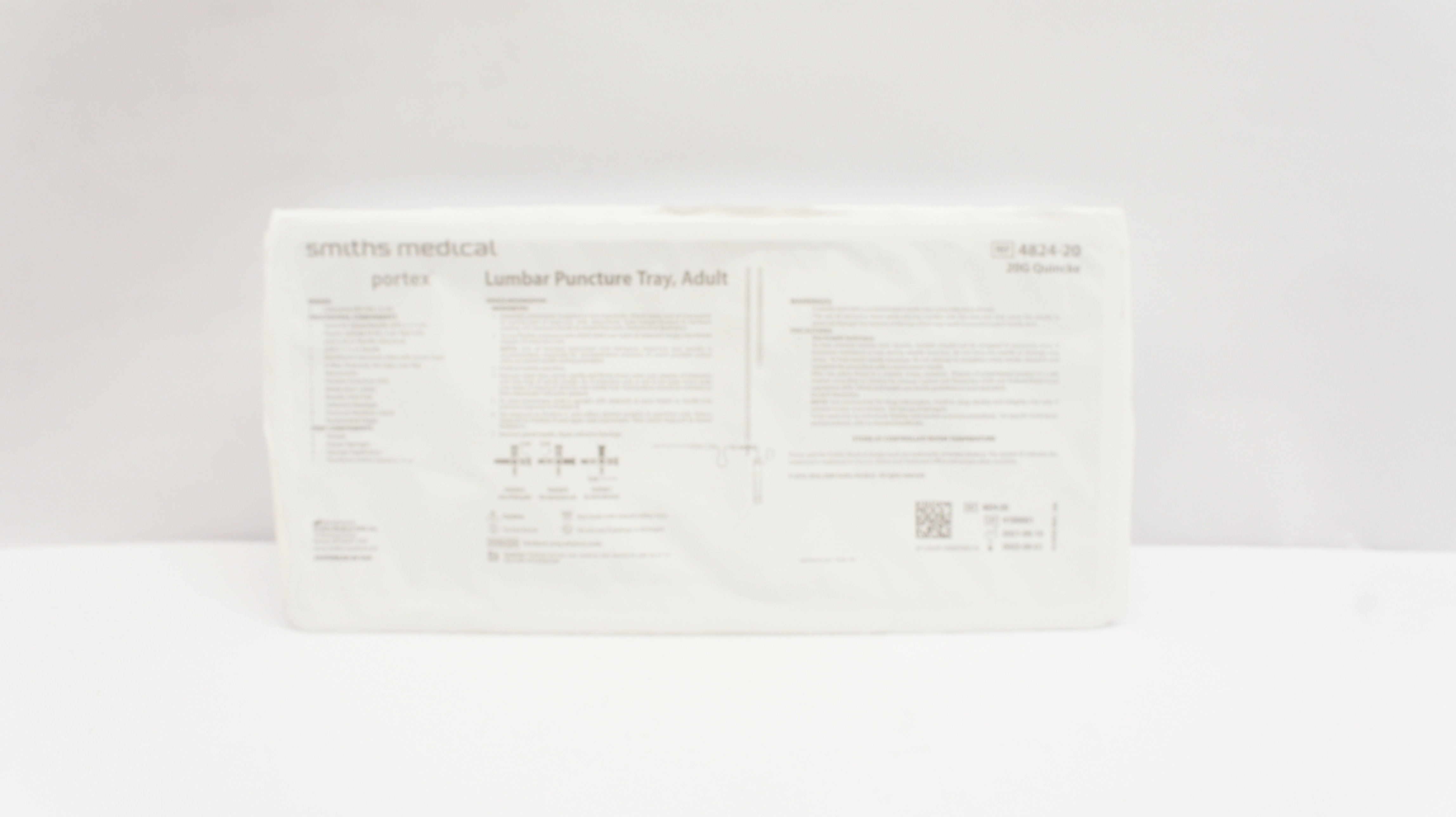 Smiths Medical 4824-20 Portex Lumbar Puncture Adult 20G Quincke (x)