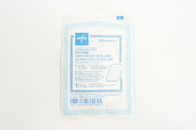 Medline NON21600 Eye Pads Latex Free 1.625 x 2.625 inch